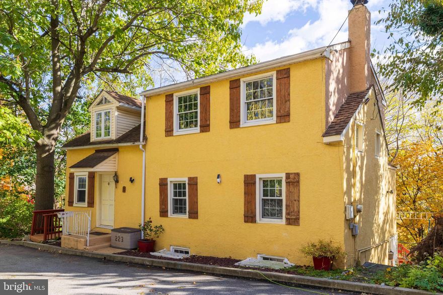 Historic Hilltop Retreat – Charm, Privacy & Entertainment Space! Experience one of Montgomery County’s most distinctive homes — a historic hilltop retreat once dubbed “Best American Home Venue” by Peter Stone Brown of Rolling Stone Magazine. Many concerts were held in this back yard! Built in 1739, this property offers unmatched privacy, charm, and entertainment value with spectacular views and incredible outdoor amenities. Enjoy a “microclimate” backyard oasis featuring a stage, fire pit, giant hot tub, koi pond, outdoor kitchen, deck, patio, bocce court, putting green with sand trap, grotto, and root cellar — perfect for gatherings, concerts, or quiet relaxation. Inside, timeless architectural details include exposed stone walls, spiral stairs, wood beams, and fireplaces, all enhanced by GeoSmart “Ancient Wisdom” construction. Located in a clean, walkable neighborhood with easy access to public transportation, major highways (76, 476, Turnpike), shopping (KOP, Plymouth Meeting, Main Line), and top-rated schools. Just 16 miles from Center City Philly, with nearby restaurants, parks, and live music venues. Low taxes, wildlife-friendly surroundings, and rich local history — rumored visits by James Monroe and George Washington — make this property truly one-of-a-kind. Why so cheap? This home needs some TLC throughout and is being sold As-IS. This is an amazing opportunity for some lucky buyer to customize or restore this historic gem. If you look at comparable sales in the area, you'll easily see this home is an absolute steal! Perfect for buyers seeking character and potential in a one-of-a-kind setting!