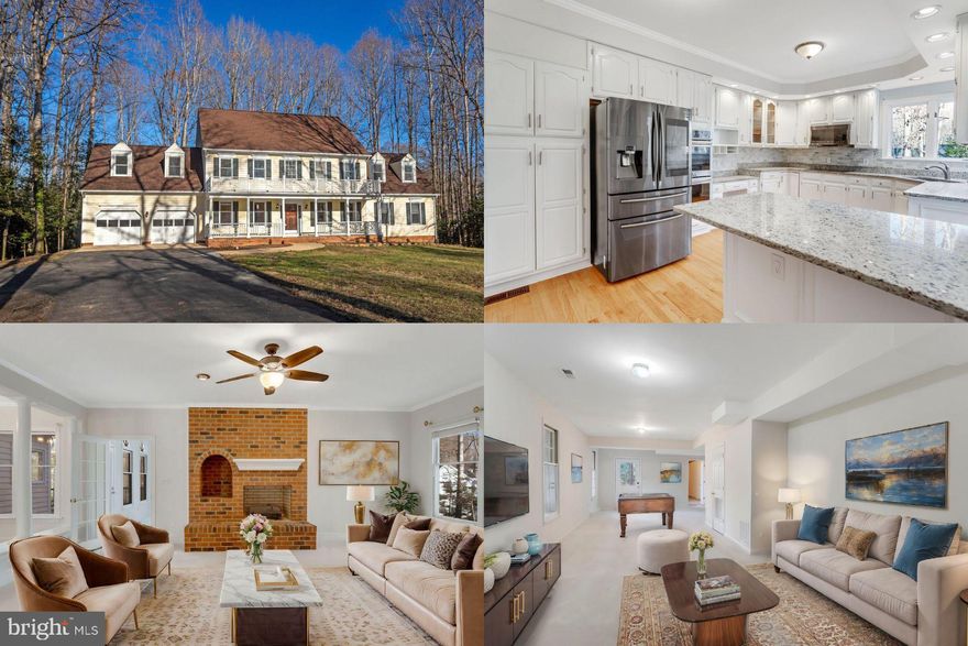 Welcome to your stunning new home in the prestigious Sawhill community! From the moment you arrive, the gorgeous curb appeal catches your eye, featuring a spacious covered front porch that's perfect for enjoying peaceful moments or lively conversations with family and friends.

Inside, this home boasts over 5500 sq/ft of thoughtfully designed space. The main level offers a spacious Primary Bedroom with a luxurious spa-like bath, complete with a soaking tub, separate shower, and a large walk-in closet. The kitchen, with its cozy breakfast nook, flows effortlessly into the family room, where a charming brick fireplace adds warmth and character. A bright and inviting sunroom, with its own heating and air system, is the ideal place to relax year-round.

For those who work from home, you'll love the main level office with built-in shelving, perfect for staying organized and productive. The formal dining room sets the stage for memorable gatherings, and the half bath is conveniently located on this level as well.

Upstairs, you'll find a spacious princess suite with an ensuite bathroom and a roomy walk-in closet. Three additional large bedrooms share a hall bath and another half bath. The upper level also features the first of two laundry rooms, making chores a breeze!

The lower level is made for entertaining, with a huge living room and a versatile bonus room that could easily serve as an office, craft room, or even an extra bedroom (NTC). A full bath, storage room, and second laundry room complete this fabulous space.

Outside, the large deck overlooks a private backyard that's perfect for grilling, entertaining, or simply unwinding. Immaculately kept and full of charm, this home is ready for you to move in and start making memories. Don’t miss out on this incredible opportunity!

Accepting Back up Offers