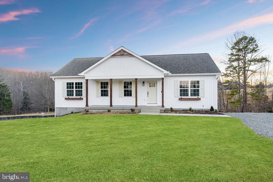 WARM WISHES AND BIG SAVINGS!       

 If space, comfort, and room to grow are at the top of your wish list, this brand-new construction checks every box. Set on over 3 acres, this thoughtfully designed home offers approximately 2,800 square feet of finished living space, blending modern style with everyday functionality for today’s families.

The main level welcomes you with three generously sized bedrooms and two full bathrooms, including a serene primary suite designed for relaxation. Unwind in the spa-like bath featuring a luxurious soaking tub and separate stand-up shower, creating a true retreat after a long day. The gourmet kitchen serves as the heart of the home, perfect for family gatherings and entertaining, with ample prep space, sleek modern appliances, and stylish finishes that make both daily meals and special occasions effortless.

Downstairs, the fully finished basement adds exceptional flexibility, offering two additional versatile rooms, a full bathroom, and an oversized utility room for storage and organization. The showstopper is the expansive recreation room, ideal for movie nights, game days, a home gym, or a playroom—designed to adapt as your family’s needs evolve.

Outside, enjoy the freedom that comes with over 2 acres of land, providing endless opportunities for outdoor living, play, pets, gardening, or even future expansion. This home delivers the perfect balance of space, comfort, and long-term potential—ready to be the backdrop for years of memories. Schedule your showing today and see all this beautiful home has to offer! 🏡✨