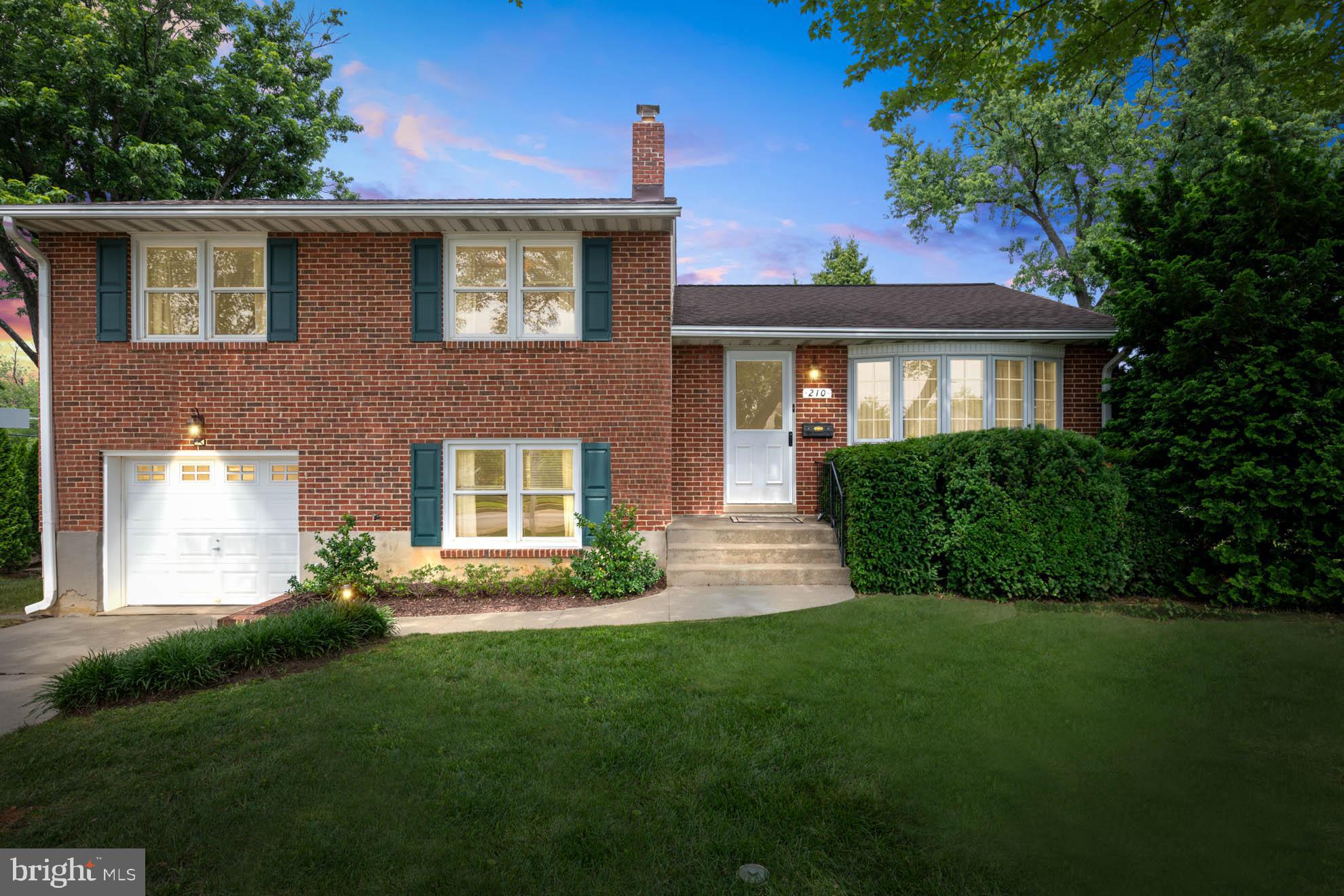 ***MULTIPLE OFFERS RECEIVED-HIGHEST & BEST OFFERS DUE BY THURSDAY 7/24/25 NO LATER THAN NOON. PLEASE NO ESCALATION CLAUSES OR BUYER LOVE LETTERS.***
Brick-Front 3-Bedroom, 1 Full Bath, 2 Half Bath, 4-Level Split with attached one-car garage offering over 1,700 square feet of finished living space. Ideally situated on just under a quarter-acre lot in the highly desirable Dulaney Village neighborhood—just a short walk to top-rated Hampton Elementary School.
Upon entry, gleaming hardwood floors welcome you into the spacious combination living and dining room—perfect for entertaining or relaxing with family. The kitchen offers ample cabinet space with well-maintained maple cabinetry and functional appliances including an electric cooktop. French doors from the dining area open to a large covered patio, ideal for grilling, gatherings, or simply enjoying your outdoor space.
Upstairs, you'll find three generously sized bedrooms. The primary bedroom features a private half bath, and the full hall bath has been updated with new glass shower doors. The first lower level adds valuable living space with a flexible family room or home office/playroom, an additional half bath, and a utility/laundry room with a walk-out to the rear yard. The basement level features freshly painted walls and offers great storage or future finished space potential.
Notable features include: hardwood floors, roof less than 10 years old, HVAC system (2021), water heater (approx. 7 years old), replacement windows, covered patio, new insulation, refurbished railing, and more. Professionally cleaned and move-in ready, this home is in good condition and with a few cosmetic updates, you can truly make it your own.
Estate Sale – Sold strictly As-Is. Sorry, no FHA or VA financing. Homes in this sought-after area go fast—schedule your showing today!