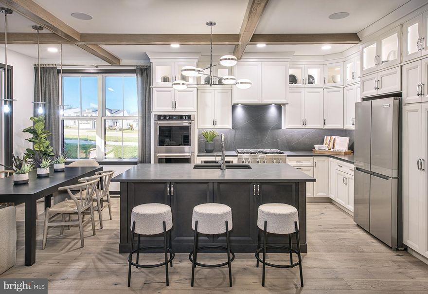 The Willis Elite offers luxury and comfort within a well designed floor plan. Enter through the foyer to a spacious, open-concept great room that overlooks a large casual dining area and elegant kitchen that features a large island with breakfast bar and abundant counter space. On the second floor, the elegant primary bedroom suite boasts an impressive walk-in closet and a primary bath featuring dual sinks, linen storage, and a private water closet. Adjacent, the secondary bedrooms are enhanced by walk-in closets and share a hall bath. The Willis Elite also features a versatile second-floor loft, a private office off the foyer, easily accessible laundry, a powder room, and plenty of additional storage.