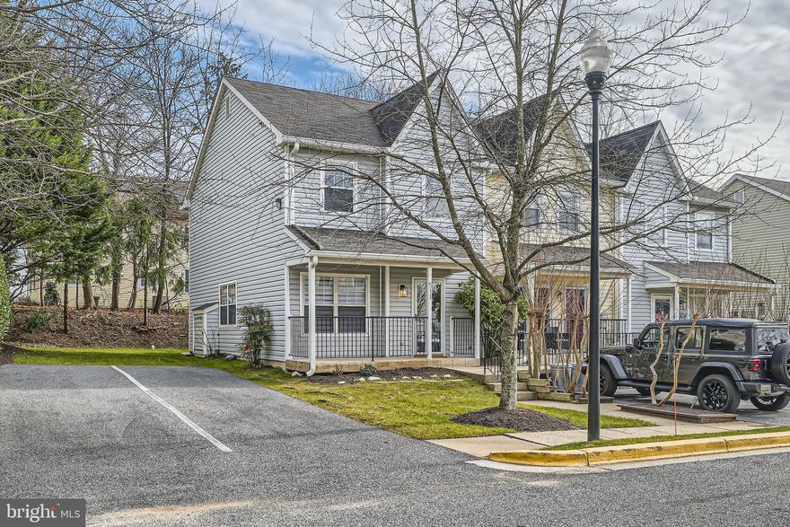 LOCATION sometimes is EVERYTHING.  You can walk to almost everything "Towson".    Only one of 6 homes in the neighborhood has 3 full levels of living and they are rarely available.  This Harris Hills End of Group home has received a wonderful facelift which includes(but is not limited to) new paint, recessed lighting, crown molding, updated bathrooms, and new flooring.  Also, the main level has a true open-concept living area including an entirely new kitchen with Stainless Steel appliances and plenty of cabinets/counters. The upper level brings you to the 3 bedrooms, laundry closet, and a fully updated bathroom with hall and primary bedroom access.  The basement has been cleaned- out, the floor painted, a new sump pump, and a roughed-in full bath.  This level is just waiting for your ideas to complete the home. The basement level has been cleaned/cleared and is plumb for a full bathroom.  This is your canvas to complete as needed.  All this a driveway parking for 2 cars.