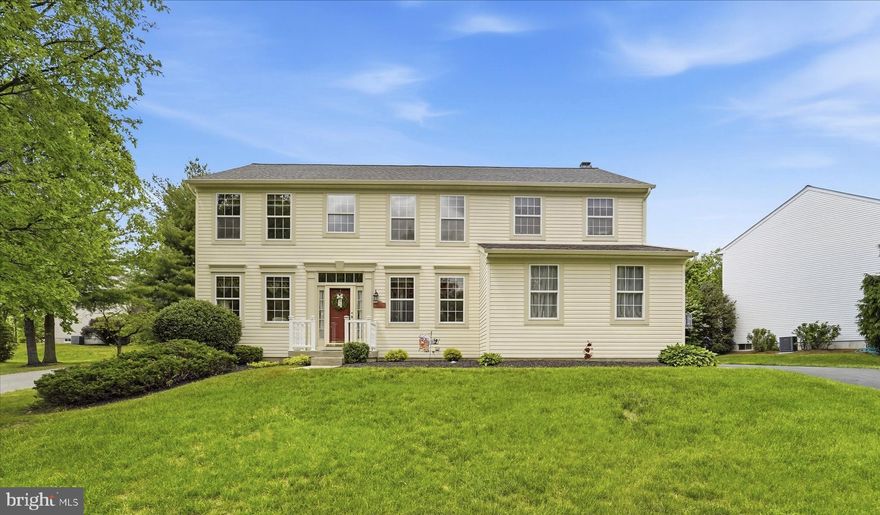 Welcome to 713 Iris Lane, nestled in the highly desirable Old Mill Pointe neighborhood within the award-winning Rose Tree Media School District. Lovingly maintained by its original owner, this beautiful 4-bedroom, 2.5-bath Colonial offers timeless style, spacious living, and an unbeatable location. Step into the sun-drenched foyer, where natural light creates a warm and inviting first impression. Just off the entry, French doors open to a private home office the perfect space for working remotely, studying, or quiet retreat. Across the foyer, the cozy living room flows seamlessly into the spacious dining room, enhanced by an additional side window that fills the space with natural light. The heart of the home is the beautifully appointed kitchen, featuring granite countertops, a center island, desk/coffee bar area, and a large window above the sink overlooking the backyard. The breakfast room has a convenient slider to the back deck. Adjacent to the kitchen, the expansive family room offers the ideal gathering space with a gas fireplace creating warmth and charm. A convenient powder room and oversized coat closet completes the main level. Upstairs, the spacious primary suite serves as a relaxing retreat with two walk-in closets and a en-suite bath featuring a double vanity, soaking tub, and stall shower. Three additional generously sized bedrooms share a well-appointed hall bathroom with tub/shower combination. A large second-floor laundry room and hall linen closet add everyday convenience. The unfinished basement provides endless possibilities with abundant storage space and a rough-in for a future bathroom ready to be transformed into additional living space. 2 Car attached garage. NEW ROOF 2022.  Ideally located just a short stroll to the neighborhood playground and within minutes of the charming shops, dining, and community events of Media Borough. Enjoy nearby outdoor destinations including Ridley Creek State Park, Tyler Arboretum, Linvilla Orchards, and walking access to the Chester Creek Trail. Commuters will appreciate easy access to Routes 352, 1, and 476, as well as the nearby Media-Wawa train station. Conveniently located near Philadelphia International Airport, Center City Philadelphia, and the Philadelphia sports complexes, this home perfectly blends suburban tranquility with city accessibility. Experience the very best of suburban living in an exceptional community and location. Don’t miss the opportunity to make 713 Iris Lane. Home is where your story begins!