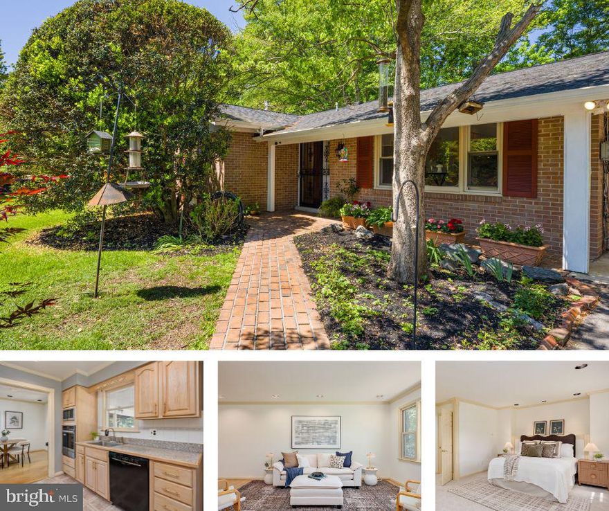 This beautifully updated 4-bedroom, 2.5-bath home in the heart of Silver Spring offers the perfect blend of comfort, style, and convenience. Filled with natural light and thoughtfully upgraded throughout, this home delivers exceptional indoor and outdoor living spaces ideal for everyday living and entertaining.

The main level features an oversized eat-in kitchen with maple cabinetry, stunning countertops, stainless steel appliances, built-in cooktop, wall oven, built-in microwave, recessed lighting, and an abundance of prep and storage space. The spacious living room is highlighted by oversized bay windows overlooking the beautifully landscaped backyard and mature trees surrounding the property.

Three bedrooms are located on the main level, including a stunning primary suite complete with recessed lighting, a walk-in closet with custom built-in organizers, and a beautifully renovated private bath featuring a floor-to-ceiling ceramic tile shower, granite vanity, updated fixtures, and additional built-in storage.

The additional full bath on the main level has also been tastefully updated with ceramic tile flooring, ceramic tile shower with built-in niche, granite countertops, granite sinks, and updated finishes throughout. The entire upper level has been recently painted, creating a fresh and modern feel.

The fully finished lower level offers an expansive bonus living area perfect for entertaining, a second family room, recreation space, or additional living quarters. The lower level also includes a fourth bedroom and walkout access directly to the incredible backyard retreat.

Step outside and enjoy extensive hardscaping, manicured landscaping, built-in garden beds, mature trees, multiple outdoor entertaining areas, and a peaceful setting perfect for relaxing morning coffee or outdoor dining. The side carport includes a covered patio and grilling area, with an additional deck space just off the patio creating an ideal outdoor setup. A detached shed provides additional storage space conveniently located off the driveway.

Conveniently located near Washington with easy access to commuter routes, shopping, dining, and major employers including federal agencies and nearby government installations, this home offers an unbeatable combination of location, space, and upgrades.