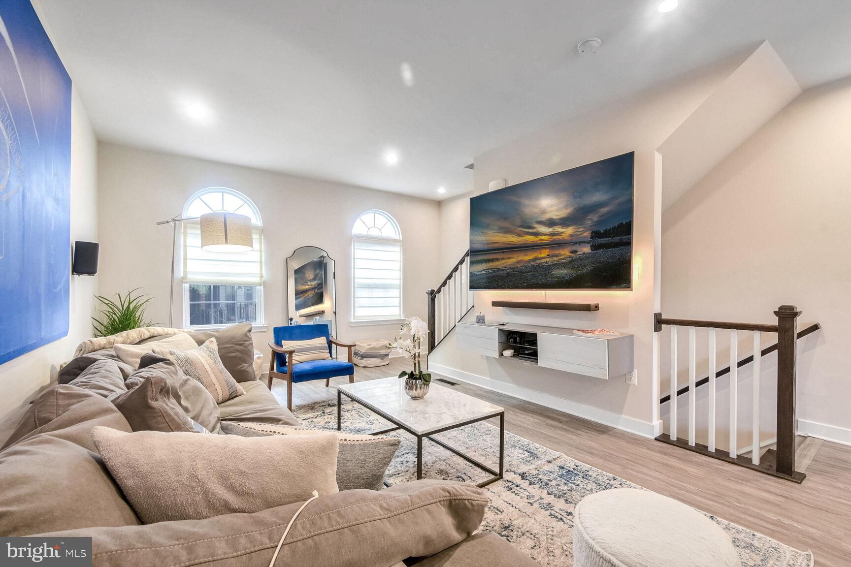 Welcome to 2650 Jetstream Rd, a beautifully furnished 3-level townhouse offering 2 bedrooms, 3 full bathrooms, and 1 half bath, along with a versatile den that can function as a third bedroom, office, or additional living space. This modern home is thoughtfully designed to provide both comfort and flexibility. The main level features an open-concept layout with luxury vinyl plank flooring, large windows that fill the space with natural light, and a gourmet kitchen equipped with quartz countertops, stainless steel appliances, a center island, and ample cabinet storage. Just off the kitchen is a private balcony—perfect for relaxing or enjoying a morning coffee.
Upstairs, you’ll find two spacious bedrooms, including a primary suite with a walk-in closet and en-suite bath, along with a second full bathroom and laundry area conveniently located on the same level. The entry-level den includes its own full bathroom and offers direct access to the attached garage. Fully furnished with stylish, high-quality pieces, this home is truly move-in ready and ideal for those seeking a flexible and low-maintenance rental option.
The property also includes ample guest parking, making it easy for visitors to come and go. Conveniently located just minutes from Dulles Airport, major commuter routes (Route 28, Route 267, and Fairfax County Parkway), and close to shopping, dining, and daily essentials. Available for immediate occupancy.