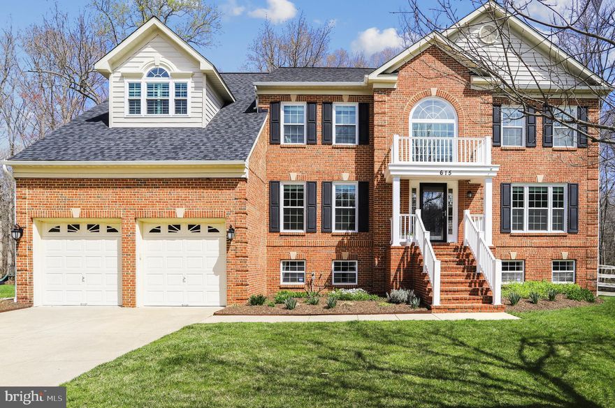 Welcome home to this meticulously maintained brick front colonial in sought after West River Estates, a water-privileged community.  Perfectly situated at the end of the cul-de-sac with a private rear yard you are sure to fall in love.  With 5000 plus square feet spread over three levels, this house is sure to please!  Enter the two-story foyer and you begin to get a sense of the magnitude of this home, adorned with formal and informal spaces.  Take in the formal dining room ready to host a feast or an intimate dinner.  Off the foyer, you’ll find the ultimate flex space for a formal living room, welcoming sitting area, or the ideal children’s play space!  The heart of this home is the informal living room with it’s two-story wall of windows allowing you to appreciate all of nature’s beauty of the protected woods behind the home.  With a cozy gas fireplace, plantation shutters, and soaring ceiling, this will quickly become your favorite hangout!  No open concept great room would be complete without a chef’s inspired kitchen with a center island, bar height counter, and sitting area perfect for a morning coffee or evening drink.  With all new appliances (2021), tons of storage, and great lighting, no gourmet will want for more.  Rounding out the main level, there is a convenient laundry/mud room as you enter form the oversized 2-car garage, a spacious office for your WFH needs, and powder room.  Head upstairs via one of the two split staircases to the well-appointed private spaces of the home and take in the views from the 2nd floor cat-walk.  Off the main hall, you’ll find three generous sized bedrooms and hall bath with dual sinks and tub shower.  At the end of the hall, take in the luxurious owner’s suite just inviting you to your own retreat with cozy sitting area and a spa inspired primary bath featuring dual sinks, large jetted tub, separate shower, and water closet.  Note the two huge walk-in closets!  The lower level has been completely redone with fresh paint, LVF, and incorporate two more bedrooms, a shared bath, and much desired storage.  This flex space is perfect for you home gym, separate living area for family or guests, and leads directly to the paver patio with fire pit and sitting wall.  Head out to the rear yard for an entertainer’s paradise!  A screened porch, spacious sun deck, playscape and fully fenced rear yard completes the package.  Ideally located 30 minutes from Annapolis and less than an hour from DC & Baltimore, this home affords water access through the community pier with several marinas nearby and a short boat ride down the West River gives you access to The Chesapeake.  Several miles of walking trails, kayak racks near the pier, and a community playground are icing on the cake.  With restaurants, shopping, and parks nearby, you’ll have all you need to retreat to your oasis and enjoy all this shore community has to offer.  Hurry and get packing!