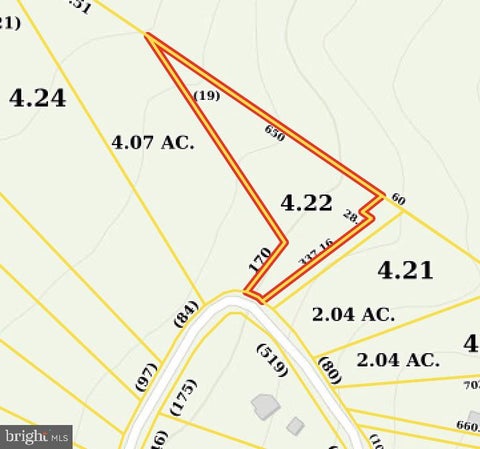 Vacant Land For Sale - LOT 19 2AC Brooke Trout Drive<br/> Hardy County, WARDENSVILLE, WV 26851