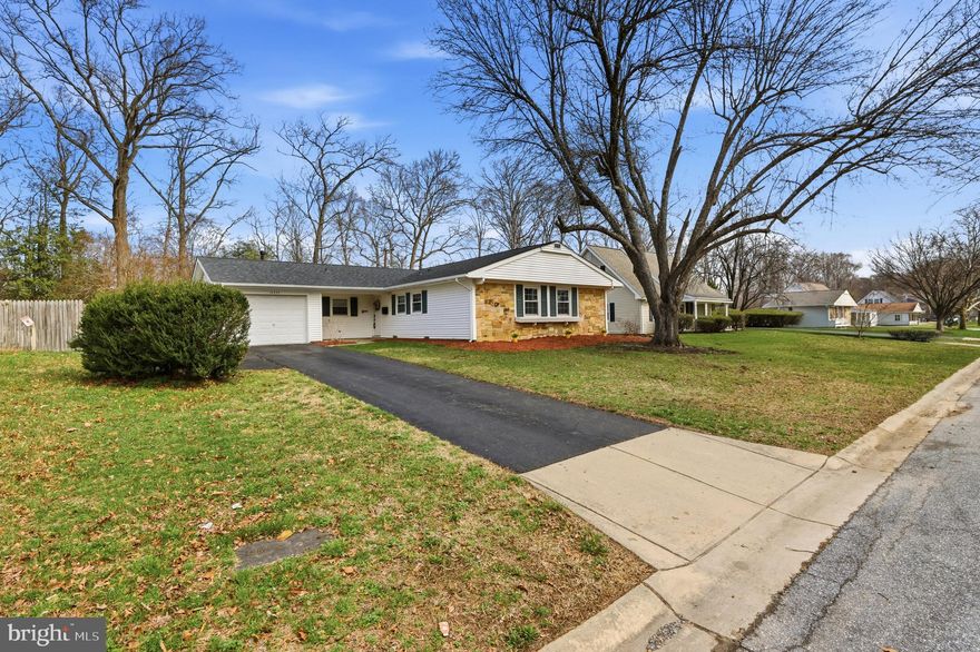Welcome to 13433 Overbrook Lane in Bowie! This well-maintained 3-bedroom, 2-bath ranch-style home offers comfortable one-level living with a bright, open layout and multiple flexible living spaces. The updated kitchen features stainless steel appliances and ample cabinetry, flowing into spacious living and dining areas perfect for everyday living and entertaining. Just off the living room, a bonus room provides the perfect space for a home office, gym, or flex area. The generous primary suite includes a private bath, while two additional bedrooms offer versatility.Enjoy a large, level backyard ideal for relaxing or hosting, plus a driveway and garage for convenient parking. No HOA and a prime location close to shopping, dining, and major commuter routes make this home a must-see!