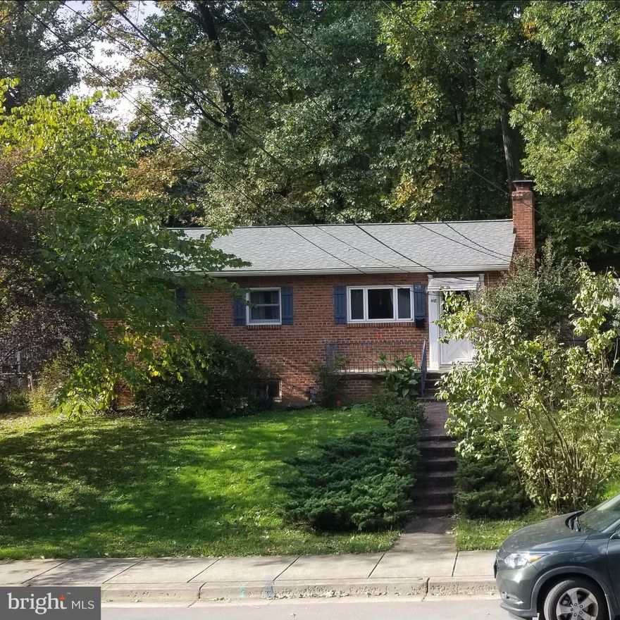 This two level,  3 Bedroom , 2 Full Bath, Rancher is now available, "For Sale" in the highly sought after  neighborhood of Takoma Park. Walking distance to Takoma Park Metro Station, and close to Downtown Silver Spring. This home features,  hardwood floors, fresh paint throughout the main floor. A walk-out basement with a  full bath, basement rec room, and laundry room/workshop combo. A Front Porch, with fenced in back yard , a deck, wood burning fireplace and so much more! Takoma Elementary, Piney Branch Elementary, Takoma Park Middle School, and Montgomery College are all a walk away. Buyers must move quick! Don't let this one get away!  Check for availability on or after Nov. 12th 2018 .