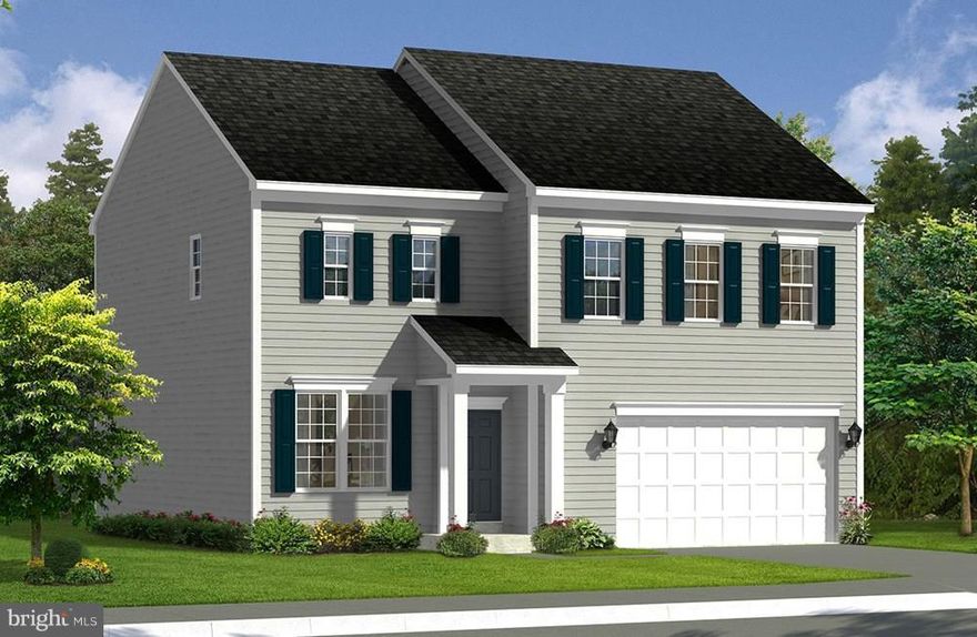 Dan Ryan Builders at Springdale Farm Bristol II plan with 3BR plus loft, 2.5BA, Morning Room, island kitchen with granite & stainless appliances, hardwood through most of main level, electric FP in Family Room, study, unfinished basement, 14x10 composite deck. 2x6 construction with cell foam insulation, Energy Star pkg,