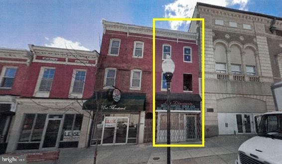 This building is in a great location for retail or restaurant, near Hopkins complex on E. Monument St , one half block from the Northeast Market. The interior has been completely gutted from the basement to the roof rafters, and the walls have been rebuilt as needed, repointed, shorn up, etc. There is new sub-flooring on all levels. There is a new, larger extension to the rear of the building, exterior concrete has been laid in the alleyway and the back of the building, a new steel security door at the rear, repurposed wrought iron gates for the alley, two new smaller roofs for the new extensions, new siding at main level extension at the rear, new windows at the front second and third floors, and much more. The building had planning engineering drawings that had been permitted/approved by the city for a restaurant, though they have expired. The building is a blank slate, currently in RAW cold shell shape, ready for a new owner to complete. Although planning permission had been received for a restaurant on the first two levels and an office on the top floor, the new owner can ask for permit permission on a variety of uses. None of the systems have been installed for that reason, as configurations will change based on use. The ground rent has been redeemed. The building is in RAW shape and can only be entered at your own risk. There is no electric, no plumbing, no bathrooms, no kitchens, no mechanicals, etc.