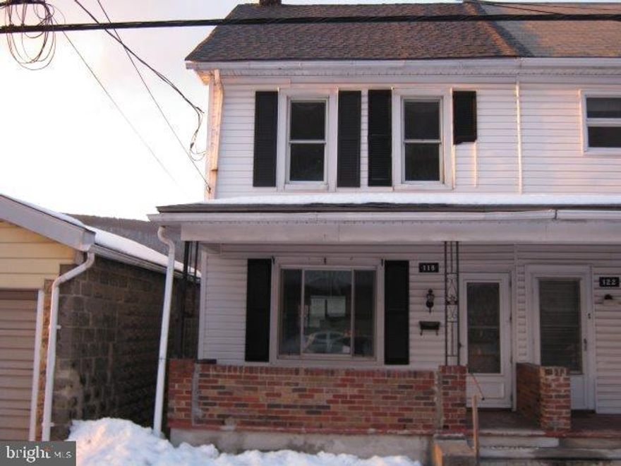 HUD Homes are sold as-is condition. BUYER is responsible for all fees including the 2% TransferTax and any and all required municipal inspections. OFFERS must be submitted online at hudhomestore.com and also view the details of this home on this site. HUD Case# 441-914157. Semi-detached home which offers living room, dining room and eat-in kitchen. Half bath/laundry room on the main level. Two bedrooms and a full bath on second level and a possible third bedroom on the third level. Spacious walk out basement and fenced in backyard.