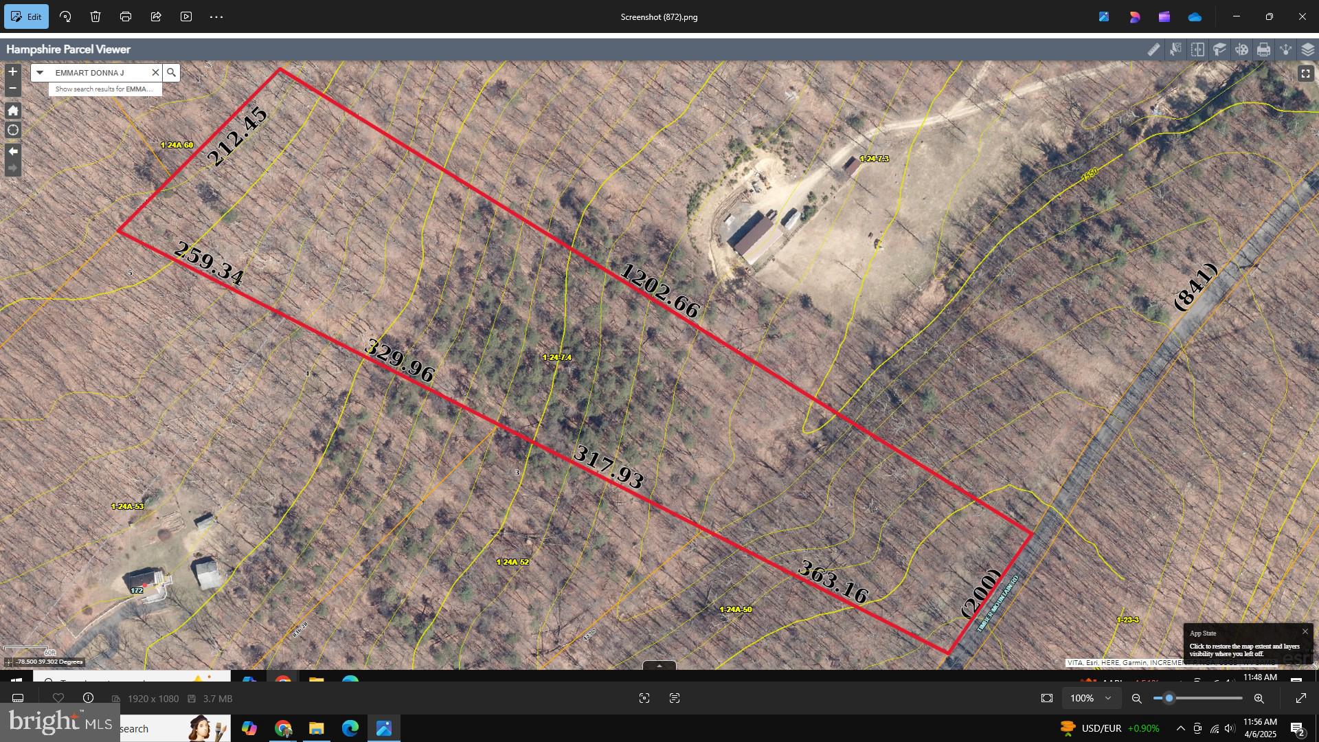 NONE AVAILABLE - Land