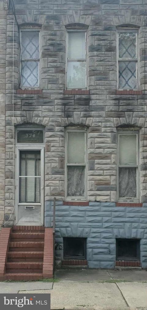 Townhouse For Sale - 324 S Woodyear Street<br/> BALTIMORE, MD 21223