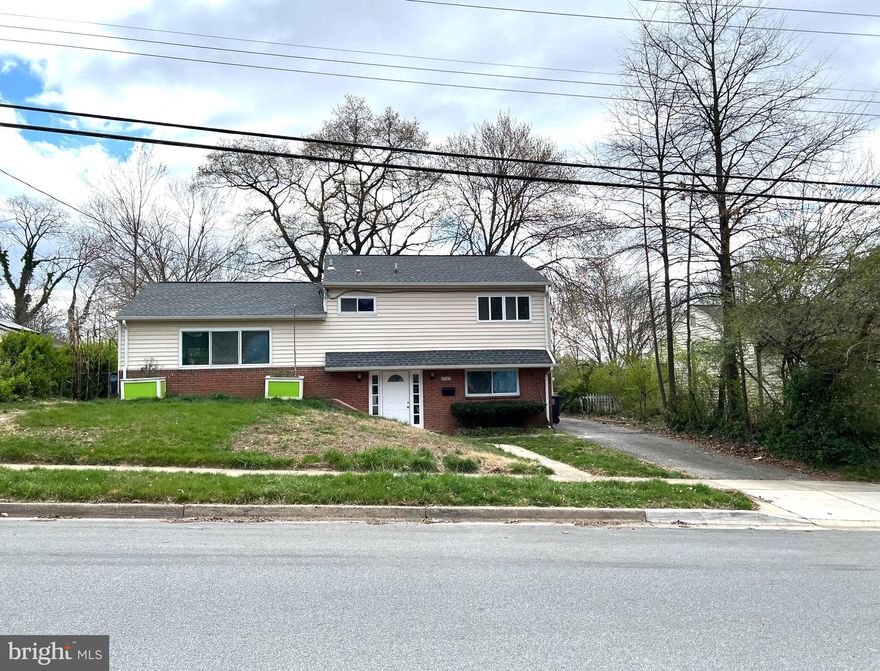 Great opportunity to own this cozy and naturally bright home with lots of potential. It is walking distance to the bus stop and the shopping center, Wawa, etc., and a few minutes' drive to the major highway I-495. Recently replaced roof of two years. The master bedroom has a newly renovated bathroom. Wood floors cover most of the house. The kitchen features Granite countertops, as well as a brand new dishwasher, range, microwave, and refrigerator( the brand-new refrigerator will be delivered later). There can be two additional rooms on the main floor with a newly renovated bathroom. Additionally, there is a small private basketball field in the large backyard. This house boasts many more features; it is a must-see!