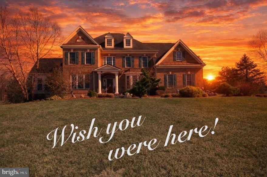 Welcome to this stunning former Carr Homes model, 3 car side load garage in Hamilton situated on 3.53 lush acres, this Lancaster floor plan offers 4 bedrooms, 4.5 baths, and nearly 8,000 square feet of living space on three beautifully  finished levels with every upgrade imaginable and no detail overlooked in creating the ultimate estate home offering the rare opportunity  to work play and relax.  The home includes an additional finished room in the lower level  with a closet and egress window currently used as a bedroom.  The main level offers a grand open concept floor plan featuring a 2 story foyer, an office, living room that leads to a sun drenched conservatory,  an expansive family room featuring a gas fireplace and a coffered ceiling  that is open to the gourmet kitchen boasting  granite countertops, stainless steel high-end appliances and a large walk-in pantry, opening to a window filled breakfast room that provides access to the composite deck, perfect to enjoy a serene meal or a cup of coffee with spectacular peaceful views of the large  backyard and nearby mountains.  Upstairs, the luxurious primary suite includes a sitting area, two walk-in closets, and a spa-like bath with dual vanities, soaking tub, and separate shower. Three additional bedrooms include one en-suite and the others sharing  a Jack-and-Jill bath. The lower level is designed for entertaining with a custom granite wet bar, a large recreation room, theatre room, a large utility and storage area, and a fifth bedroom with full bath. Enjoy country estate living at its finest all while being minutes to downtown historic Leesburg and lots of amazing wineries and breweries.