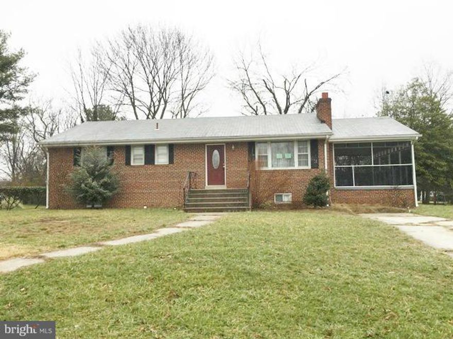 Fixer Upper brick-front single family home in the heart of Temple Hills features 4 Bedrooms, 3 Bathrooms, hardwood flooring throughout the main level.  Large finished lower level with bathroom.  No HOA!  Property was built prior to 1978 and lead based paint potentially exists.  Basement has extensive mold, must sign hold harmless to view.