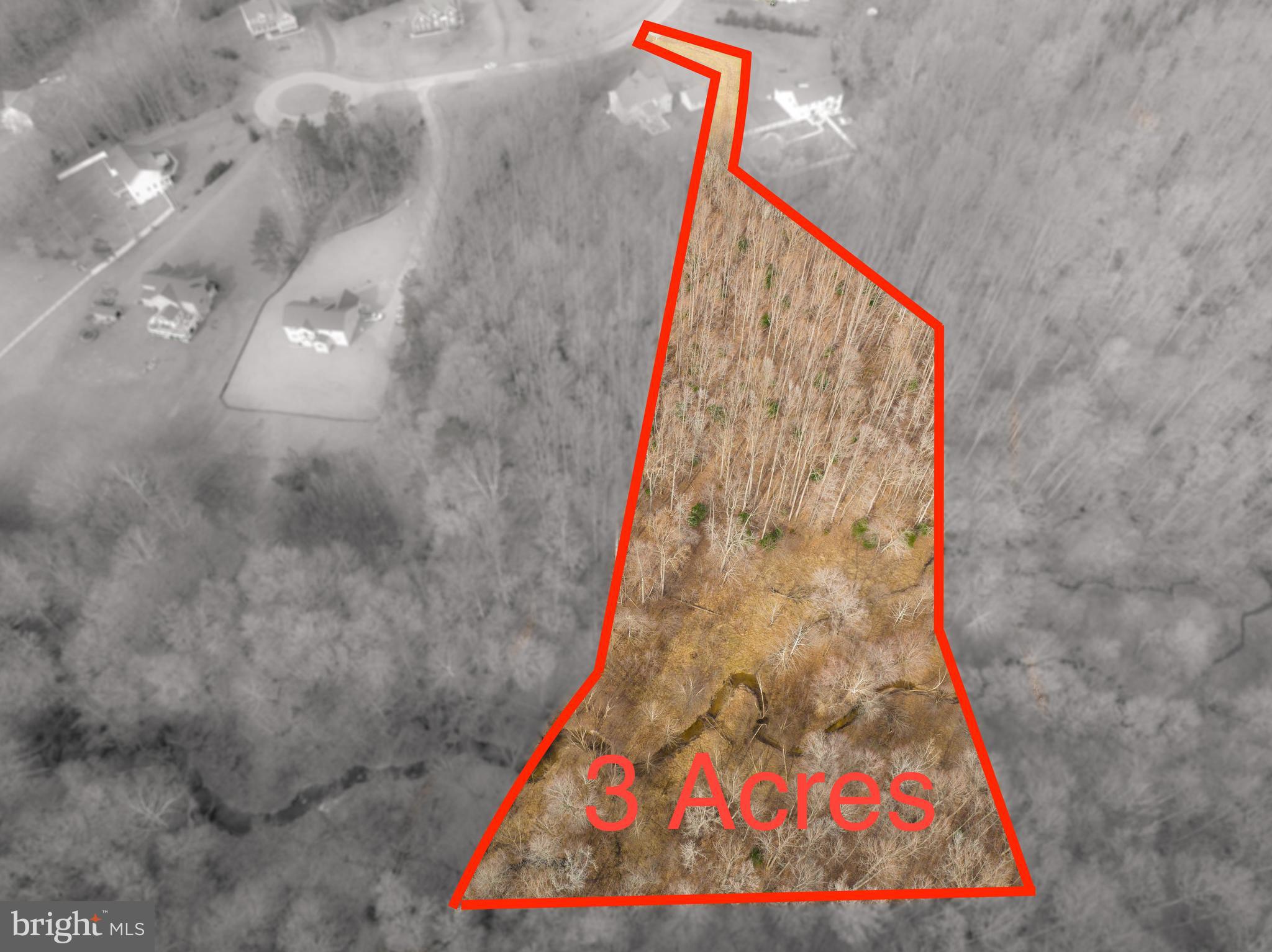 Price Reduction! 1 of 2 lots left in the fantastic subdivision. 3 acre lot. Buy the lot, sit on it, build with own builder or use one of our preferred builders. Owner Finance is possible! This is lot 20, is a flag lot