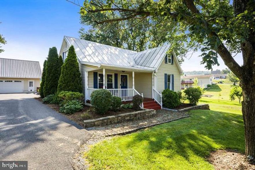 Welcome to this beautifully maintained home located just beyond Harrisonburg city limits—offering the perfect blend of quiet country charm and quick access to everything the city has to offer. Situated less than 5 minutes from EMU and only a short drive to shopping, dining, and schools, the location balances convenience with a sense of retreat. Inside, you’ll find an updated kitchen featuring granite countertops, abundant cabinetry, and a custom hardwood island that flows seamlessly into the dining area and living room—ideal for both everyday living and entertaining. The main level also includes the primary bedroom and full bath. Upstairs, two spacious bedrooms share a large bath complete with a soaking tub and separate shower. The partially finished basement provides bonus space—perfect for a kids’ playroom. Outdoor living shines here, with an oversized deck and gazebo overlooking the large lot, perfect for gatherings or quiet evenings. Additional storage is available in the walk-up attic above the detached 2-car garage and a separate shed. With nearly two-thirds of an acre, mature landscaping, and versatile living spaces, this home is a rare find—delivering comfort, charm, and a prime location.