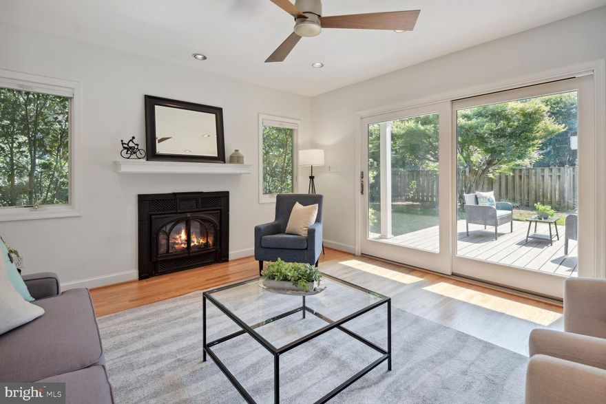 Welcome to easy living in East Bethesda! 

If you're looking for walkability and a Zen feeling at home, look no further......This stunning 4-bedroom, 3-bathroom home offers an exceptional living experience in one of the most desirable neighborhoods in Bethesda. 

With its prime location (a two-minute walk to Lynbrook Park) and modern amenities, this home presents a fantastic opportunity for those seeking a comfortable and convenient lifestyle. This is the perfect entertaining home with its renovated kitchen (dishwasher 2022) complete with stainless steel appliances, granite countertops, and ample cabinet space. A separate living room, a main floor bedroom/office, full bathroom and an expansion that includes a dining and family room with a gas fireplace complete the main floor. 

The family room has access to a wonderful and spacious private yard with a deck that is perfect for outdoor gatherings. The entire home’s hardwood floors were just refinished (June 2023), house painted (July 2023), the roof was replaced (2021) and both HVAC were replaced within the past 5 years. 

The upper floor has a primary bedroom expansion with vaulted ceiling and views of the landscaped backyard. There are two other bedrooms on this floor. The lower level is finished with plenty of play space. Situated in downtown Bethesda, you'll enjoy easy access to a wide array of amenities, including restaurants shopping, and parks. The home is a benefits from proximity to the Bethesda Metro, bus lines and walking trails. Welcome home!