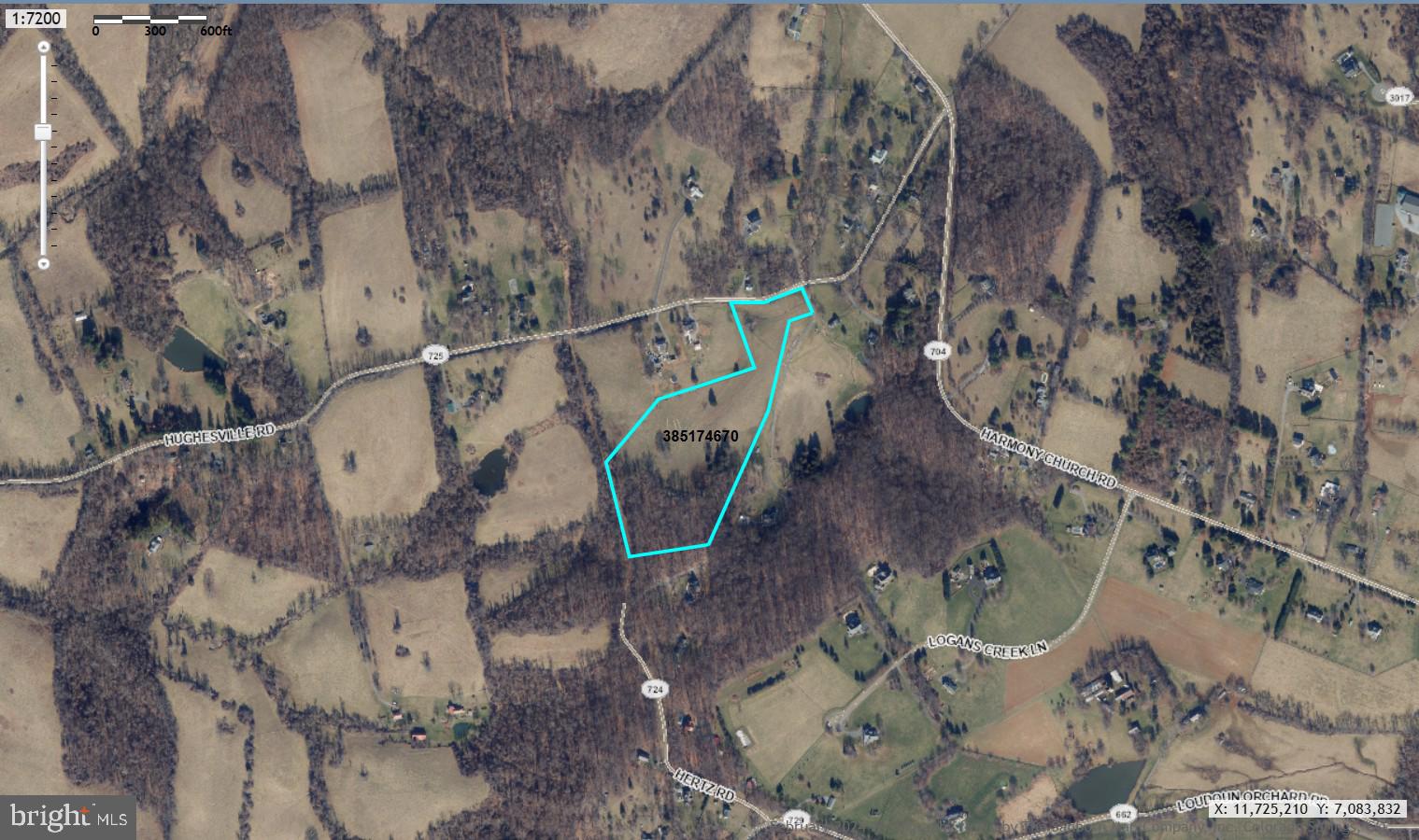 BOLEN DIV OF LAND, LOT 5 HUGHESVILLE ROAD