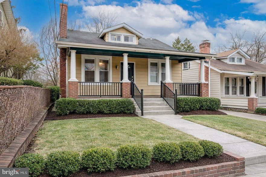 This is the perfect opportunity to own a 3-bedroom, 1.5-bathroom home in the highly sought-after Hyattsville Historic Arts District neighborhood. This home is being sold AS-IS and offers a wonderful opportunity to update to your taste while building equity. The main level includes a large primary bedroom, full bathroom, and secondary bedroom. Main level also has a cozy living room with a fireplace, separate dining room, and galley kitchen. Upstairs, you'll find a spacious bedroom and a half-bath. Finished rec room in the basement. While the home needs some updates, most major appliances are less than 5 years old. This home is located in a vibrant community and just minutes to major commuter routes, metro rail and bus stations, shopping, and dining.