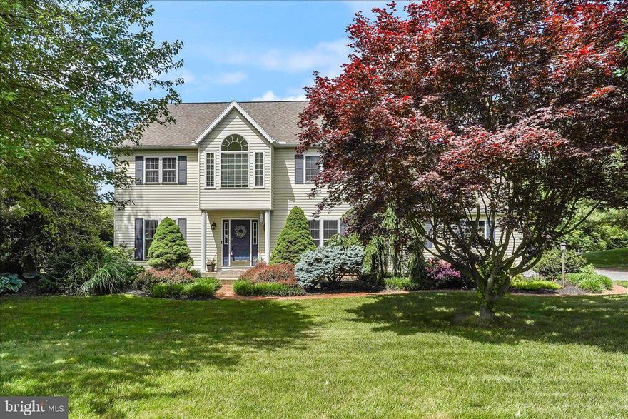 This gorgeous 3,877 Sqft home offers some thing for everyone! The two story foyer greets you with beautiful hardwood floors. To your right are french doors opening to a flex space great for an office. To your left you will find the living and formal dining rooms leading you to the kitchen in the back of the home with windows overlooking the back and side yard. This updated kitchen has granite counter tops opening up to a sunny breakfast nook and easy access to the back yard and patio. The 2 story living room has multiple skylights and more windows allowing for natural light and a beautiful view of the manicured back yard as well as a wood burning fireplace and featuring an overlooking balcony from the rooms on the second floor. The 3 car garage leads into the mud room with the first washer dry hook up and built in shelves and hooks for all your outdoor gear. The first floor half bath is located right next to the mud room.
The second floor has a huge primary bed room that comes with a sitting room, 2 closets and a private full bath updated in 2017. There are 2 other bedrooms and another flex space perfect for another bedroom, and a second full bath. The hallway between the rooms is where the balcony overlooking the living room is located adding the skylights and natural light to benefit this area as well.
The basement is mostly finished. Featuring a full bar, brand new carpeting, and lots of open space. The unfinished area is nicely sized for storage and the chest freezer is included. You will also find the second washer dry hook up down here.
This home sits on a manicured 1.1 acre of lawn, trees, bushes, and flowers offering lots of privacy both for the home itself but especially for the back yard where you will find a huge covered stamped concrete patio for relaxing, hosting, watching a sunset or grilling. There is also a fire pit in the yard and some raised beds in addition to the mulched flower beds surrounding the home. Follow the walk way from the patio around to the driveway giving easy access for all to get around. 
Newly painted and basement carpet are this year. The water was tested this year, and septic just pumped. 2017 heater and A/C dual zone, Windows and roof updated in 2013, hot water heater in 2016.
You are going to love this home!