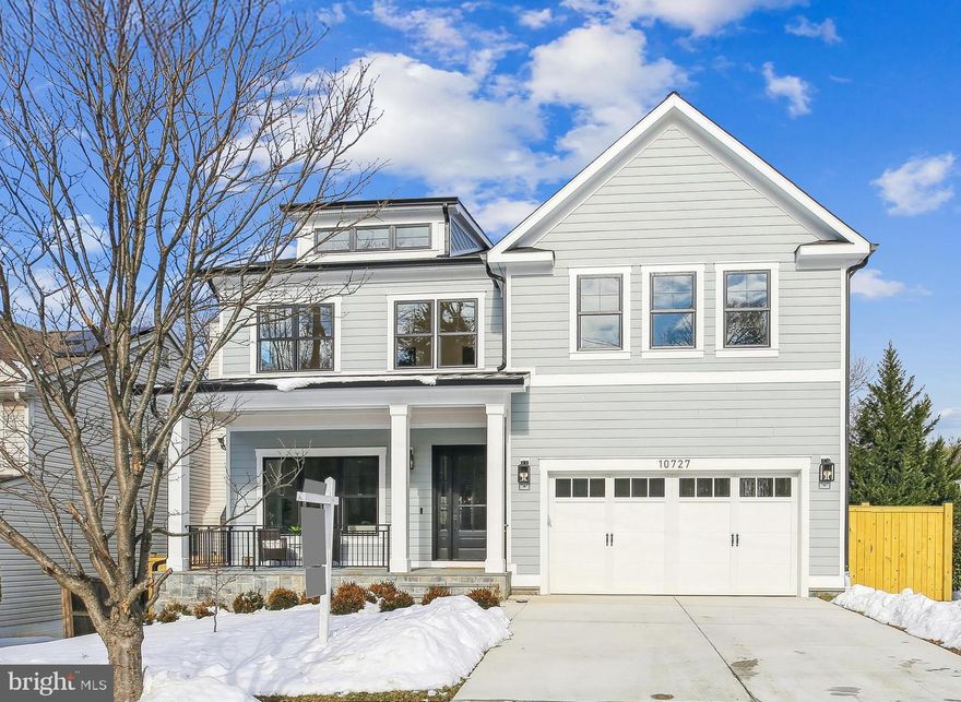 Welcome to this hidden gem in Kensington! This stunning new construction home offers three finished levels of thoughtfully designed living space, nestled on a quiet street, yet close to everything.  Parks, shopping, schools and entertainment are all nearby, just outside the Beltway, with easy access to all major commuter routes.

As you approach the home, the charming front porch offers a welcoming spot to relax. Upon entering, you’ll be impressed by the spacious, open concept floor plan that connects the living, dining, and kitchen areas. The main level includes a dedicated home office, offering a quiet space for work or study.  The amazing mud room with the huge pantry is so practical to have, especially with Costco nearby! The heart of the home is the beautiful  kitchen, equipped with top-of-the-line Bertazzoni appliances, custom cabinetry, and a large island that serves as both a prep area and a gathering spot. It’s perfect for cooking, entertaining, and enjoying family meals.

The home features 5 generously sized bedrooms and 4 full baths, providing ample space for family and guests. The primary suite is a true retreat with a luxurious en suite bathroom and 2 large walk-in closets. Additional bedrooms are well appointed, and the baths throughout the home are finished with elegant, modern touches. On the lower level, in addition to the family room and guest suite, a dedicated yoga/exercise room offers the ideal space for fitness or relaxation.

Storage is abundant throughout the home, with plenty of closets (even a few extra small storage rooms!) and built-in shelving to keep everything organized. 

Step outside, where you can enjoy the fully fenced backyard. A TREX deck offers a low maintenance space for grilling, dining, or entertaining, all while taking in the views of the surrounding area.

With three finished levels, 5 bedrooms, 4 baths, and a wealth of high end features, this home offers the perfect balance of comfort, luxury, and convenience for modern living. You will love living here!