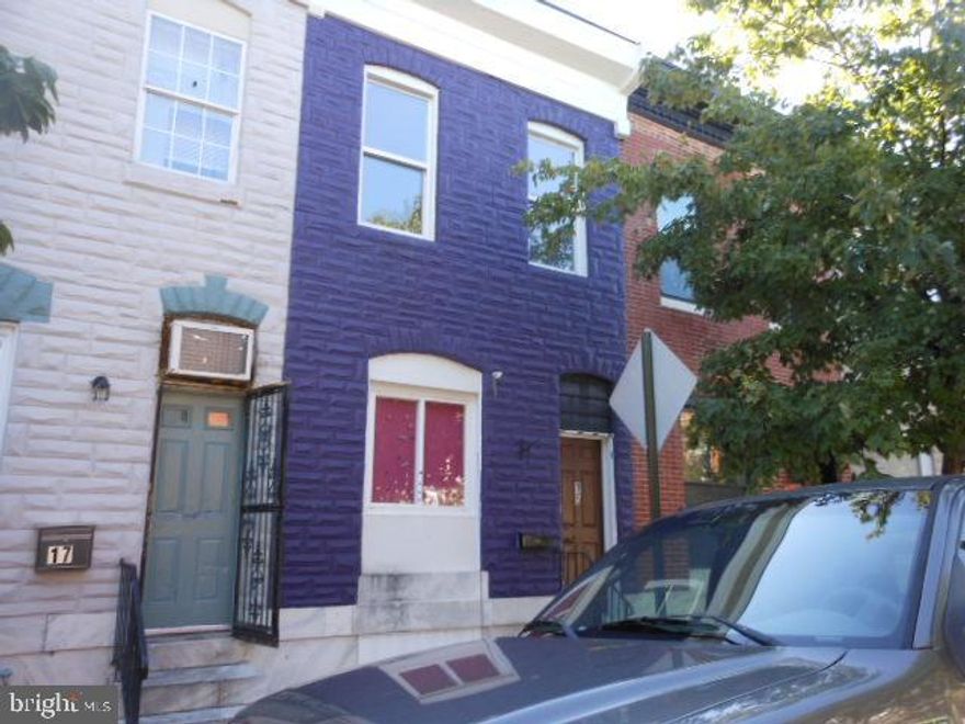 Welcome to Patterson Park!! Turn-key Rental or Renovate to High End Patterson Park Rehab! 3 Bedroom home with updated flooring, HVAC, updated kitchen and many more! Buyer to verify ground rent if one exists, Seller will not redeem. All offers must have $1000 deposit, proof of funds and all required addenda. Ask about possible closing credit. Show and sell and add this to your portfolio today!!!