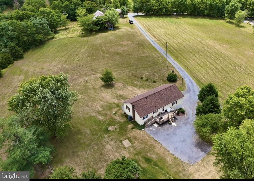 10 Acres Unrestricted!  Bring your ideas to start your own plumbing, electric, construction or  business from this location.  this property is aprox 5 min off I81 exit 20 spring mills.  the land is set up nicely for a farmette and homesteading.  This stunning Property offers  2 separate aprox 5 acre lots.  allowing you the flexibility  to  build a home beside you for your aging parents or having your kids and grandkids next door.  you decide.

do yourself a favor and come see all the possibilities this property has before it is gone.