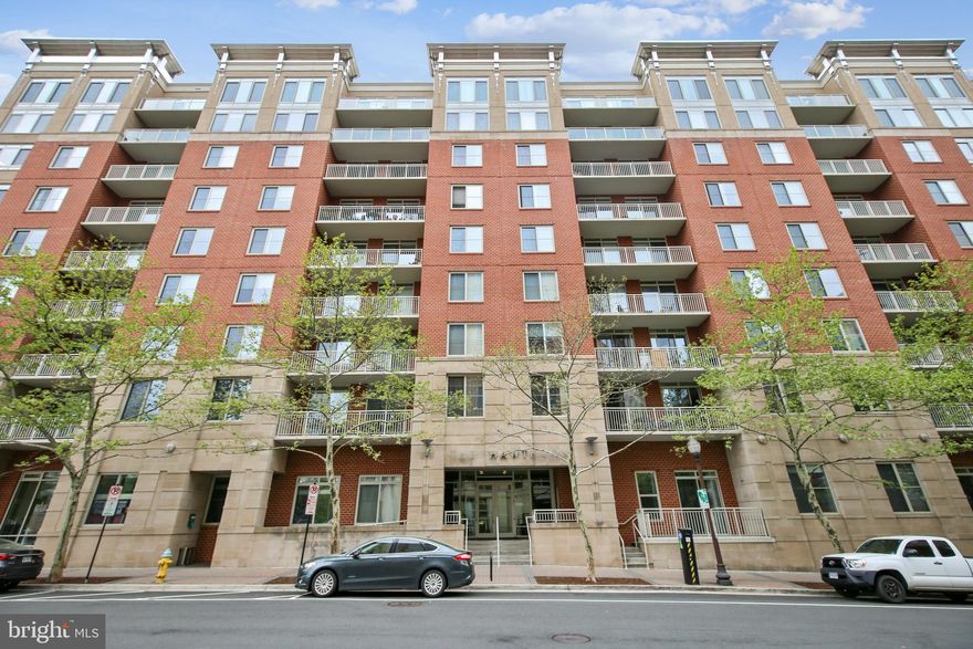 Application accepted - Open House cancelled .  Available  first week of July.  Spectacular corner unit of 1100 sq/ft overlooking an enclosed courtyard awaits  new tenants!  The Hawthorn is situated between two Orange Line Metro stations; Ballston and Virginia Square.  You'll enjoy all the amenities that the neighborhood offers - the Ballston Quarter mall, lots of restaurants and shops and proximity to major highways.  The community offers a fitness center, a business center and on-site management.   One garaged parking space is included.