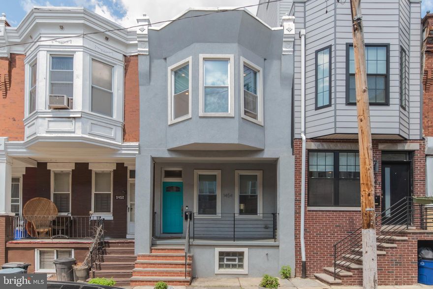Located in the heart of Brewerytown, this  two-bedroom townhome was fully-renovated in 2016.. Open living on the first floor with hardwoods throughout. From your covered  front porch, enter the open concept living/dining areas followed by the kitchen. Off the kitchen is a private back patio.  Downstairs, you will enjoy the storage available in the spacious, unfinished basement. Upstairs, you ll love the oversized bath and laundry area, split-bedrooms, and a bay window in the main bedroom  allowing the sun to shine in.  This home is located around the corner from the rapidly, redeveloping 31st Street corridor.