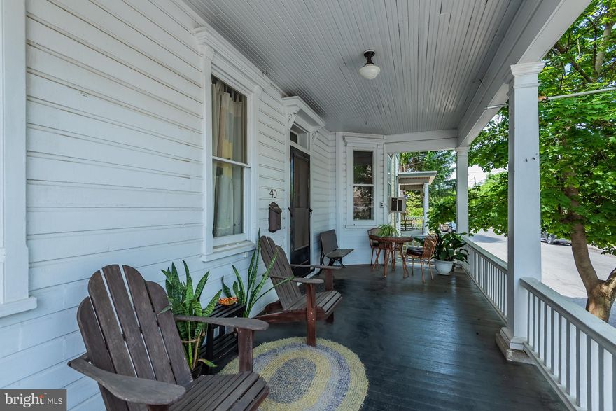 Looking for a beautiful and spacious home on the prettiest street in Newville?  There is plenty of room for everyone in the family!   Situated on a  peaceful and quiet street in the Historic Borough just down the street from the Public Library, Veterans Memorial and the famous Fountain Square.  Walk only minutes to the Elementary School, Community Park, Cumberland Valley Rail-Trail, or Historic Laughlin Mill. The back yard is full of lovely landscaping, organic vegetable gardens, and fruit trees that have been carefully maintained.  The home is filled with beautiful original hardwood floors, front and rear staircases and pocket doors as well as re-purposed doors, glass, and wall cabinets.   Standing on the front porch will immediately take you back to the less complicated days!  This place is a 'MUST SEE'.  Heating is currently coal stove with backup electric baseboard heaters in Laundry Room and Kitchen.  Seller is reserving some of the plants in the yard.  A list can be provided.  Settlement to coincide with Seller's settlement at new home.
