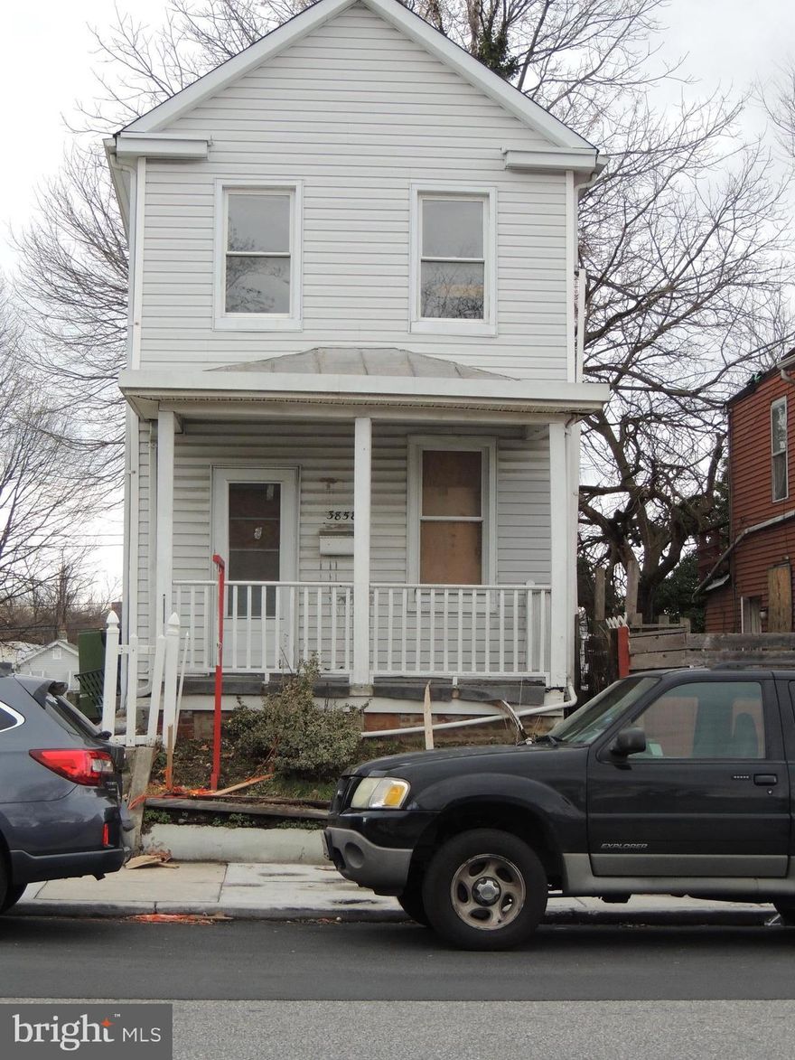 EXTREMELY MOTIVATED SELLER!!This property is located in the heart of the Hampden Historic District.  Close proximity to John Hopkins University and walking distance to shops and restaurants. This property is zoned for commercial use so perfectly suited as a residential dwelling and business.  The property features 4 bedrooms, 2 full baths, a 2 car parking pad at the rear of building and 1 additional buildable lot with a single car parking pad.   The combined parcels create the potential opportunity for a multi-family dwelling.