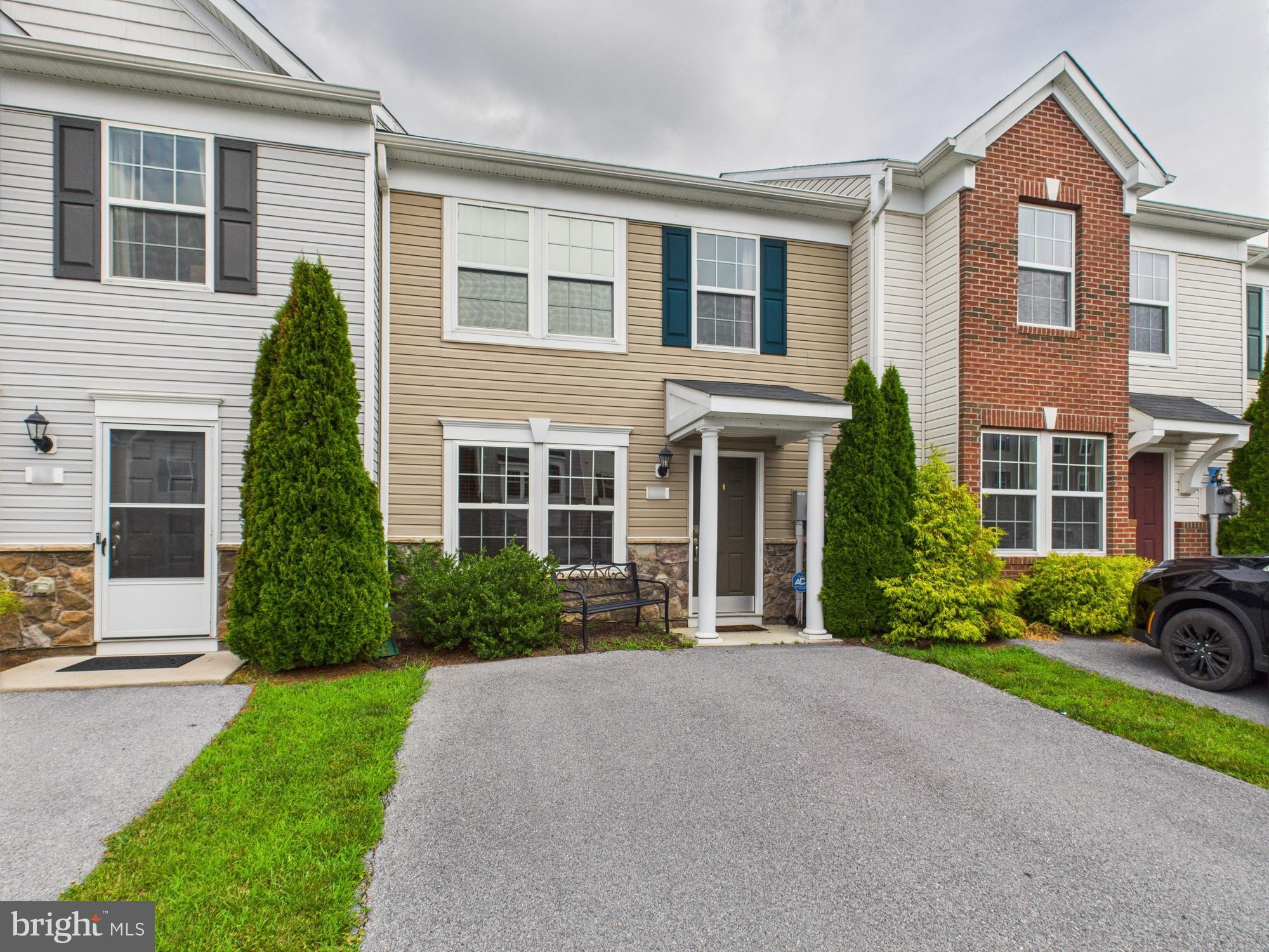Back on the Market at no fault to the Seller.
This charming Colonial townhouse, built in 2016, offers a perfect blend of modern comfort and inviting warmth. With 1,320 square feet of thoughtfully designed living space, this home features three spacious bedrooms and two and a half bathrooms, ideal for both relaxation and entertaining. Step inside to discover a cozy atmosphere enhanced by plush carpeting and recessed lighting throughout. The heart of the home is the open-concept kitchen and dining area, complete with an island, pantry, and built-in appliances, including a dishwasher and electric oven. Enjoy casual meals in the breakfast nook or host dinner parties in the dining area, where memories are sure to be made. The primary suite boasts a walk-in closet and a private bath, providing a serene retreat. Additional features include a convenient upper-floor laundry, ensuring ease and efficiency in your daily routine with included washer/dryer. Outside, the property backs onto an open common area, offering a peaceful view and a sense of space. The secure storage area and inviting patio create an ideal setting for outdoor gatherings or quiet evenings under the stars. With an asphalt driveway accommodating up to four vehicles, parking is a breeze. This home is part of a well-maintained community, with amenities including common area maintenance and snow removal, allowing you to enjoy a low-maintenance lifestyle. Experience the comfort and convenience of this delightful townhouse, where every detail has been designed with your needs in mind.