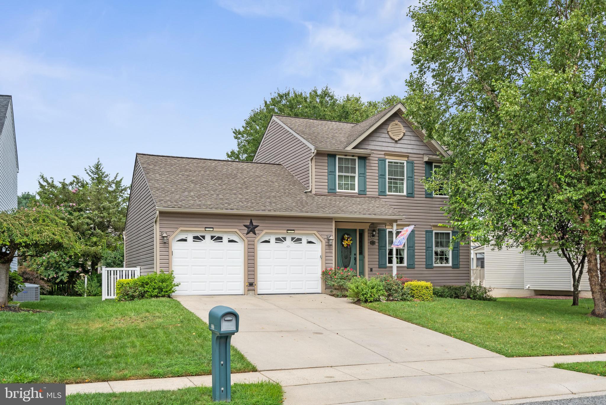 Beautifully updated Single Family home located in the sought after community of Tuchahoe Farms. Updates on this 3 bedroom 2.5 Bath include a New 30 year architectural shingle Roof in 2010. New insulation and siding in 2017, New Pella Windows 2015, New Provia doors 2014, New HVAC System in 2019, New Water heater 2019, The Master bath was renovated in 2020, New Washer and dryer in 2021, Hall bath renovated 2023, and New carpet in the Basement 2024. The main level offers an open concept layout featuring a spacious living room, dining area, family room and Kitchen, with the Kitchen overlooking the family room. Exit the kitchen sliders to a maintenance free Tyvek deck with vinyl railings that steps down to a stamped concreate patio, Covered basement entryway and nice size yard with a fire pit. Head up to the upper level that offers 3 bedrooms and 2 full baths. The Fully finished Lower Level includes a office or 4th Bedroom, Rec Room perfect for entertaining and large storage area. Another highlight of this house is the front porch and the heated attached 2 car garage have an Epoxy floor.