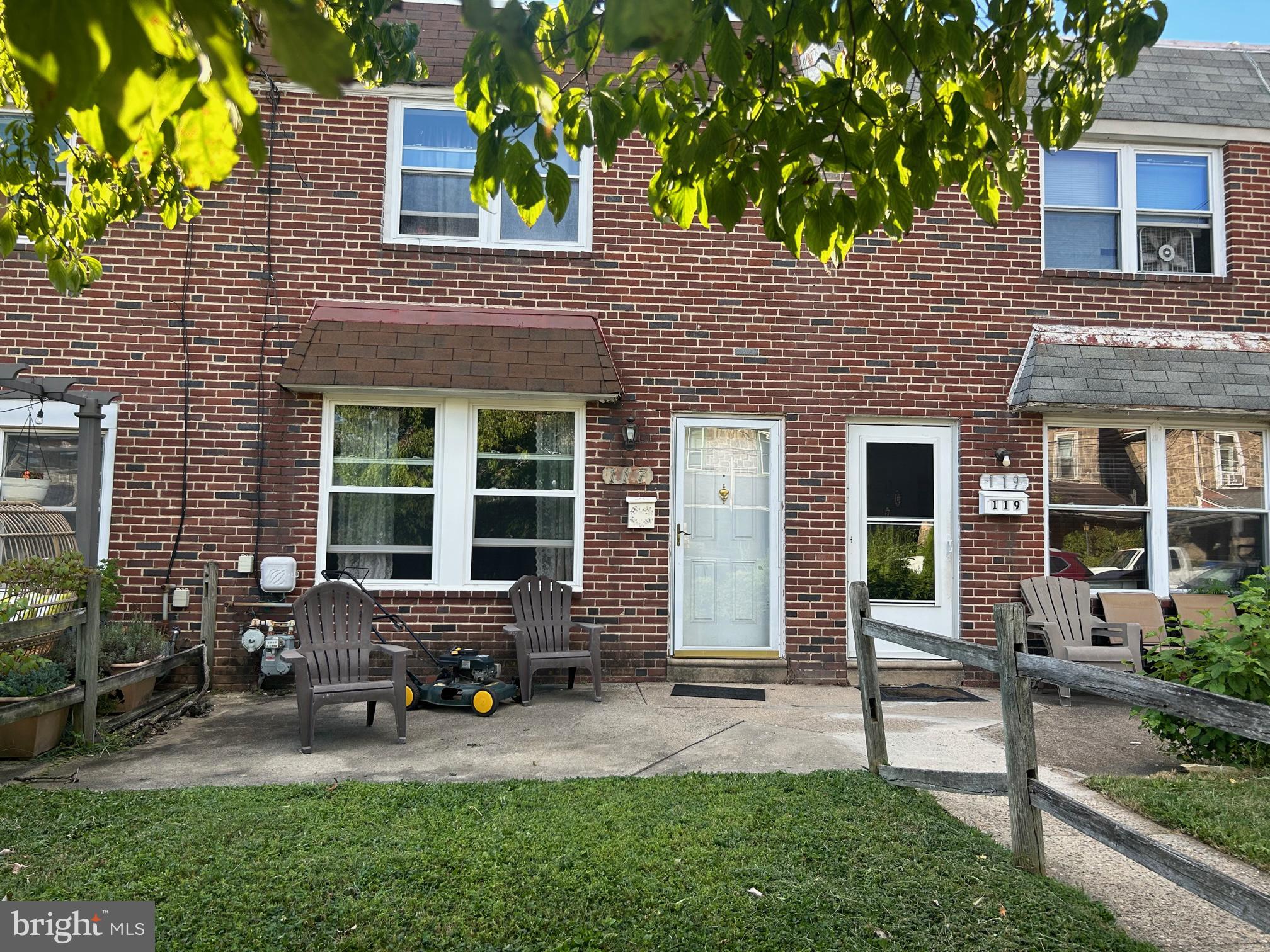 Welcome 117 Church St—a brick row home located in the heart of Ambler Boro and within the award-winning Wissahickon School District! Just blocks from downtown Ambler, the train station, this home has location and convenience! The SEPTA station makes commuting to Center City easy. Enter the home through the front door into the spacious living room. The open-concept main level features a spacious living area with hardwood floors opening into an eat in kitchen with gas cooking, breakfast bar, stainless steel sink, and includes the refrigerator. The Laundry is located off the kitchen and includes a washer/ dryer combo machine. Upstairs, you’ll find three bedrooms with hardwood floors, all sharing a hall bathroom with a skylight and tub/shower combo. The rear driveway and parking is from a paved alley. A great opportunity to enjoy all of Ambler —shops, fine dining, entertainment, farmers market, parks, playgrounds and the Ambler Movie Theater. Schedule your showing today!
