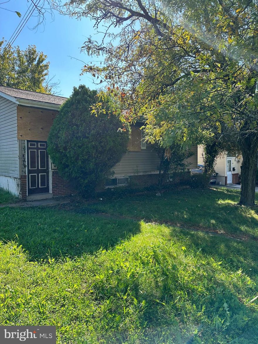 THIS IS AN ESTATE LISTING!
Please be advised ***Be cautious  entering property due to discoloration*********
Discover the potential of this charming estate located in the serene neighborhood of Adelphi, Maryland, just a stone's throw away from the prestigious University of Maryland College Park campus. This three-bedroom, one-and-a-half-bath residence, there is an option to  add an additional room on the lower level that could easily serve as a bedroom, presents a unique opportunity for those seeking a canvas to paint their dream home.

 With some  TLC, it has the potential to become the home of your dreams. 

Being sold "as-is," this property provides a unique opportunity for buyers to customize and renovate according to their preferences. Seize the chance to transform this house into your ideal home, making it a true reflection of your style and personality.

Our client prefers the services of Cardinal Title, ensuring a smooth and efficient closing process for all parties involved.

Unlock the potential of this hidden gem. Whether you're a first-time homebuyer or an investor looking for your next project, this property offers a canvas for your aspirations. Schedule a viewing today and envision the possibilities!