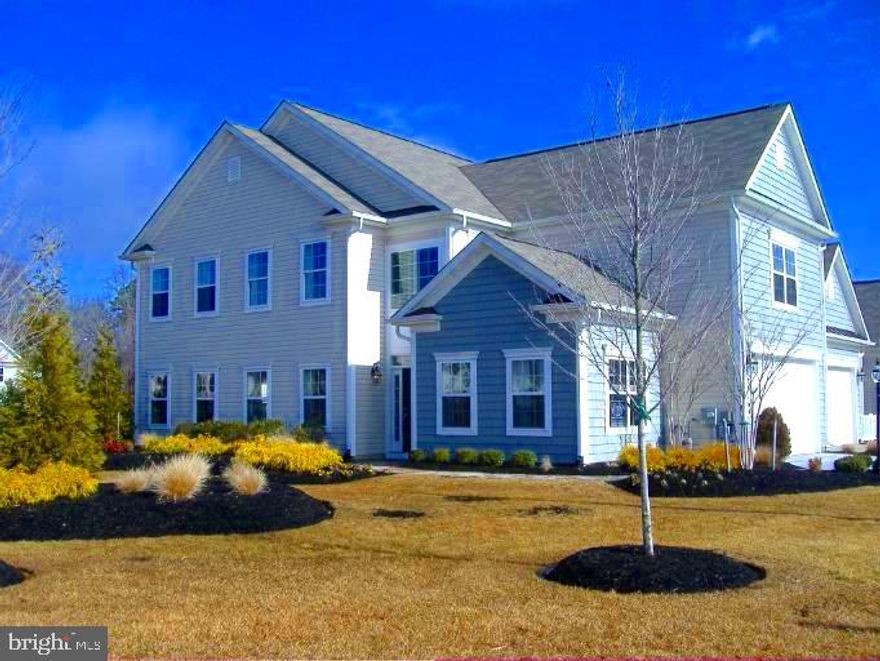 Incredible former Model Home in the popular Lakeland's community which is conveniently located off RT 50 just five minutes from downtown Easton.  This is a beautifully landscaped corner lot surrounded by gorgeous green community open space and mature landscaping--one of the nicest locations and most attractive and appealing homes in the neighborhood.   Features include 2740fst+/- of living space, kitchen with granite countertops and new stainless appliances as well as a large breakfast bar, adjacent dining area, living room with gas fireplace, den/office, separate laundry with storage, 1st floor primary suite with full bath and huge walk-in closet.   There are three bedrooms, a full bath and large family room on the second floor.  The entire townhome has new Luxury Vinyl flooring, new stainless appliances in the kitchen including gas range with air fryer function, beautiful window treatments, and ceiling fans in most rooms.   There is a two-car attached garage, paved driveway and fully fenced backyard overlooking the community pond.  The community pool is a great place to cool off on these hot days!  Come and take a tour.