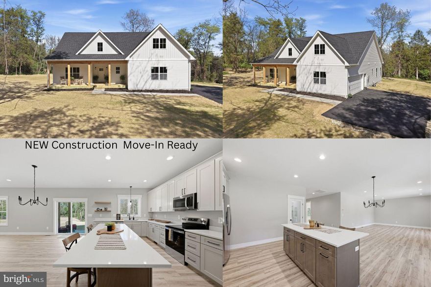New Custom Home - Move-In ready - Seller offering $10,000.00 towards the buyer's closing cost, with an acceptable offer. 
 A beautifully upgraded 3-bedroom, 2.5-bath home offering modern features, quality craftsmanship, and a prime commuter-friendly location. This move-in-ready property showcases an open-concept floor plan designed for today’s lifestyle, with spacious living and dining areas that flow seamlessly into a stunning, upgraded kitchen.  The kitchen features quartz countertops, soft-close cabinetry, an extended island for additional seating and prep space, and a large walk-in pantry. Throughout the home, you’ll find solid wood doors and an upgraded trim package that adds a refined, custom feel. The primary suite offers a private retreat with a full bathroom and a walk-in closet.  Step outside to enjoy the exterior upgrades, including a convenient outdoor spigot with hot water (ideal for year-round use), a covered front porch, and a patio. 
Ideally located near Inwood and just minutes to Winchester, VA, this home offers easy access to major commuter routes, including Interstate 81 and U.S. Route 11. Enjoy nearby shopping and dining at Foxcroft Towne Center, grab essentials at Weis Markets, or explore outdoor recreation at the local park and along the scenic Shenandoah Valley.  Schedule your private tour today!
No HOA - the builder will consider revising the restrictions. Chickens and Horses allowed.