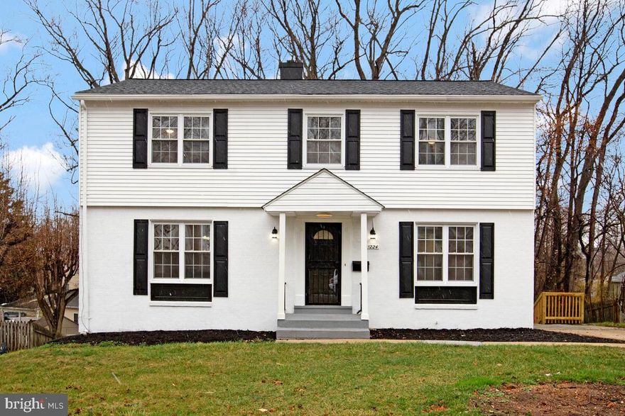 Beautifully remodeled detached Colonial offering modern finishes and timeless charm throughout! The main level features gleaming hardwood floors, recessed lighting, and a spacious layout including a formal living room, dining room, and inviting family room — perfect for everyday living and entertaining. The fully updated kitchen boasts quartz countertops, a stunning tile backsplash, brand-new stainless steel appliance package, ceramic tile flooring, an abundance of cabinetry, and a pantry for added storage. Upstairs, the expansive primary suite offers a private ensuite bath complete with a full shower, new fixtures, quartz countertops, and two closets. Three additional generously sized bedrooms and a completely remodeled full hall bath complete the upper level. The fully finished lower level provides a versatile rec room, laundry area, storage space, convenient powder room, and mechanical room. Additional updates include new lighting fixtures and plumbing fixtures throughout. Ideally located near restaurants, shopping, entertainment, and major commuter routes. This one will not last, schedule your showing today!