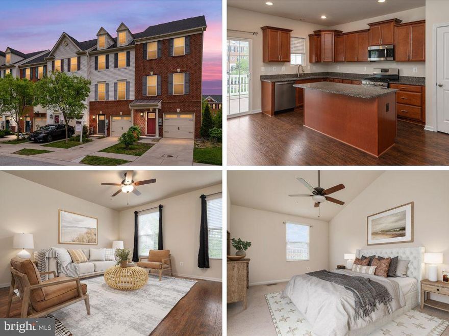 Fantastic Move-In Ready Townhome in the highly sought after Creekstone Village Community is Available Now!!!  Open-concept living with high ceilings and a spacious kitchen featuring granite countertops, an oversized island, stainless steel appliances, gas cooking, and dining space overlooking the deck which is perfect for entertaining.  The upper level offers two primary suites, each with a private full bath and walk-in closet, ideal for flexible living.  Enjoy the community perks with a pool, clubhouse, fitness center, and dog park, all while being conveniently located to Baltimore, Fort Meade, and Annapolis.  This home is clean, move-in ready, and a must-see!