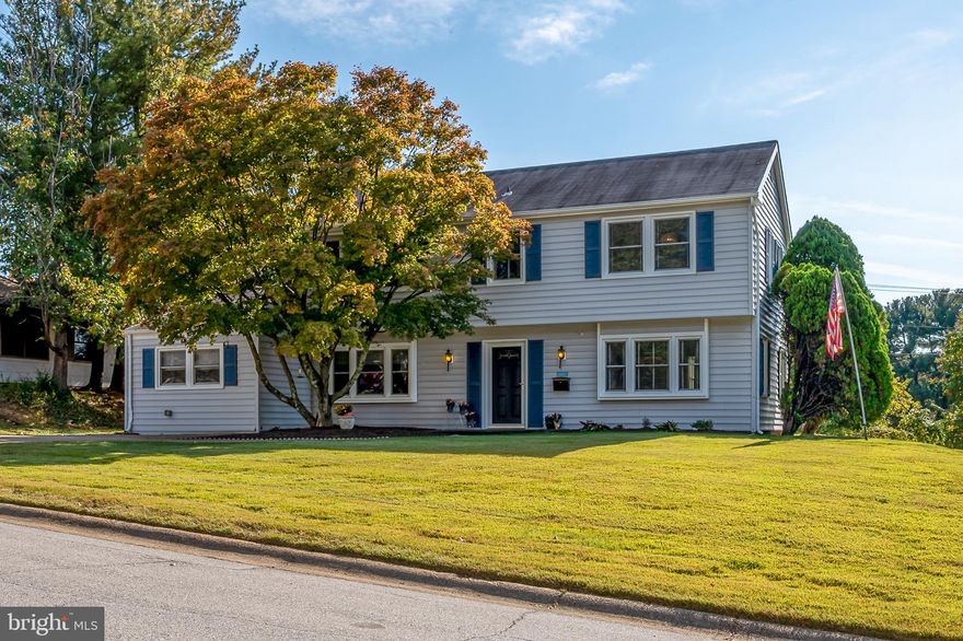 PLEASE NOTE:  SELLERS CANCELED OPEN HOUSE SUN, 11/28/21, 1PM-4PM DUE TO MULTIPLE OFFER SITUATION.  Absolutely lovely home with loads of features you'll appreciate!  This freshly painted, vinyl-sided Bowie Colonial offers 4 bdrms/2.5 baths, with new first-level flooring, kitchen with new appliances and backsplash, newer cabinets and countertops, & updated half bath on main level.  Upstairs boasts 4 generously-sized bedrooms with just-remodeled master bath and hall bath that was updated within last 5 years.  Newer windows throughout.  Garage has been converted to great space that could be a 5th bedroom, TV room, office or rec. room.  First-floor laundry offers a one-yr old washer & a dryer that is just a few years old.  HVAC & water heater are from 2019.  Pella French doors with interior blinds beckons you to the sunroom that was re-roofed in 2021.  The backyard provides a wonderful space for relaxation or entertaining at the covered gazebo.  Enjoy the pleasant views of Foxhill Park and seasonal view of Woodland  Pond.  Extras include a fenced dog-run and an oversized, six-year-old shed with electricity.  Belair Bath & Tennis membership included.  This home has great curb-appeal, and is in a lovely, well-maintained neighborhood  close to an elementary school, and very close to shopping, performing arts center, library and main commuting arteries.  Short drive to BWI, Annapolis & Washington, DC.  No HOA or front-foot fee.  What more could you ask for?