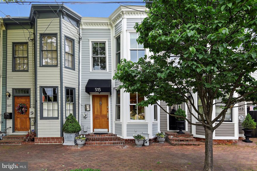 Back on market & beautiful. Restored rowhouse may have been built as early as the 1890's & is an example of rare Italianate architecture.The exterior was renovated with historic authenticity & blends effortlessly with the open contemporary interior.Updated kitchen & baths, iron spiral staircase, updated lighting & elec. & freshly painted. Magnificent patio garden will astound. Parking.