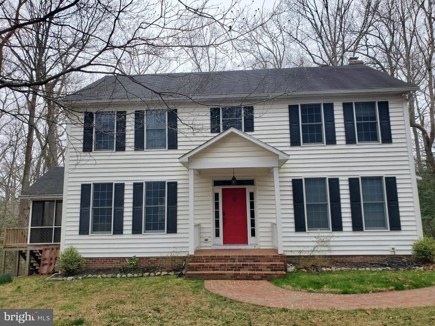 Professional Photos are coming!

Charming white colonial set on 2.5 beautiful acres, offering both space and privacy in a convenient location close to Pax River base and shopping. The main level features warm pine floors throughout, along with a nicely appointed kitchen with a bay window area perfect for a kitchen table and everyday dining. In addition to the main living spaces, there is a separate dining room and a versatile sitting room that could easily serve as a playroom or home office.

A spacious screened-in porch sits off the side of the home, providing a peaceful spot to relax while overlooking the expansive property. The 2.5-acre lot offers beautiful views and a trail through the woods, adding to the charm and usability of the land.

This well-maintained geothermal home offers efficiency and comfort, with HVAC serviced twice a year and a new water heater already in place. With 3 bedrooms and 2.5 baths, this home blends classic style with thoughtful care and a serene setting you don’t come across often.