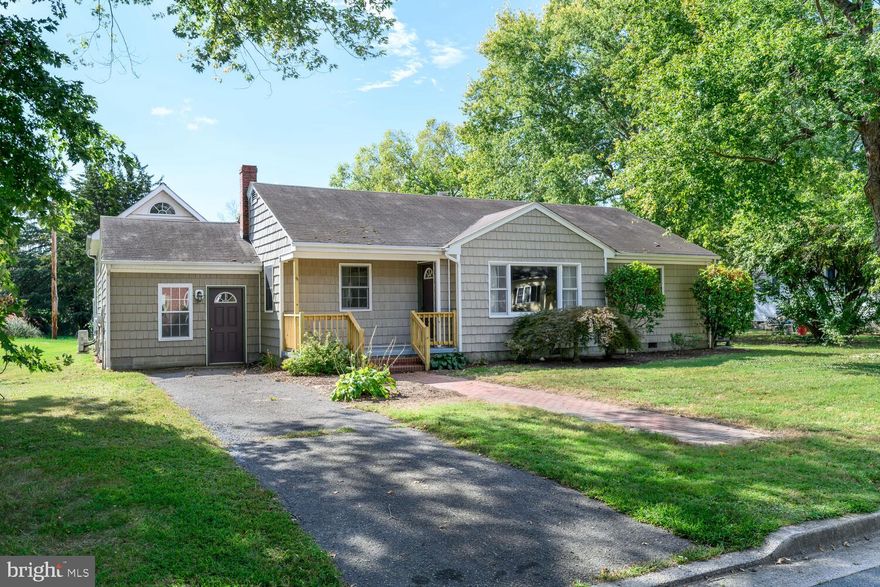 Built in 1959 and enhanced with a spacious primary suite addition in 1995, this 3–4 bedroom, 2-bath home provides generous living space and a comfortable layout. The front covered porch leads into a bright living room with large windows overlooking the front yard.  Beautiful original hardwood floors carry throughout much of the home.  The open kitchen overlooks the dining area and sunroom. The home features a thoughtful split floor plan, with the guest bedrooms located in the right wing, including two bedrooms and a versatile flex room - ideal as a forth bedroom, home office or playroom. On the left side, the private primary suite addition includes a loft area, full bath, walk-in closet and sliding glass doors that open to the rear patio. Additional highlights include a mudroom with a laundry area featuring a laundry counter and built in cabinet storage.  Outside you’ll find a heated and cooled workshop, a spacious patio with a fire pit, a partially fenced rear yard with storage shed, a front blacktop driveway and rear alley access for additional off-street parking. Conveniently located just blocks from Idlewild Park, the Rails-to-Trails path and downtown Easton’s shops, restaurants and attractions.