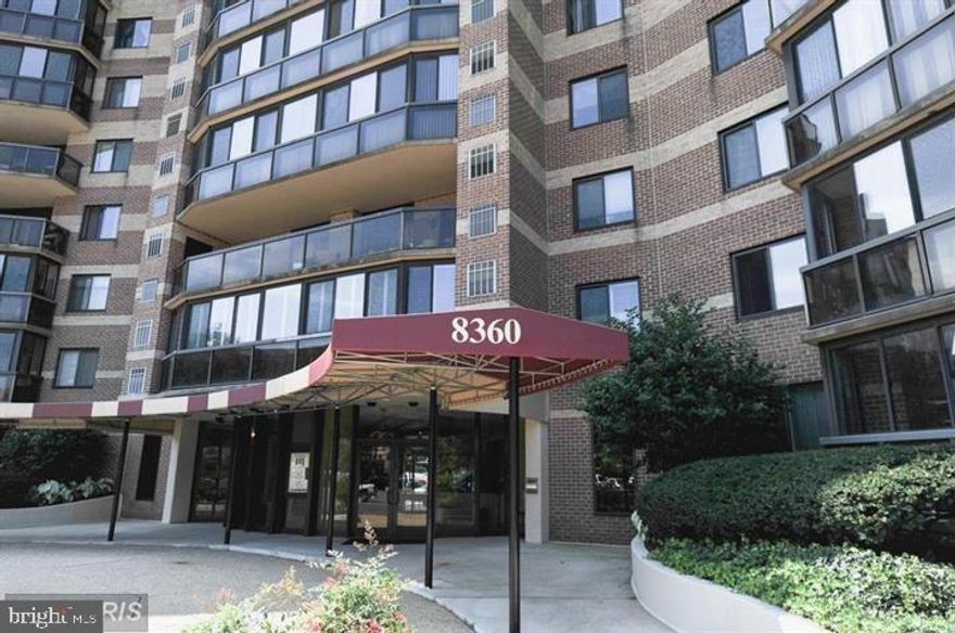 Unit is currently occupied by nice Tenants. Tenants' Lease is month to month and can be extended for another year. Please schedule online with at least 1 hour notice. GATED COMMUNITY w/ GARAGE Parking (Building 3, B2 spot #15) & ENCLOSED Balcony (13 x 9) 7th floor facing the outdoor pool. Gorgeous 2 Bedroom, 2 Bathroom condo .  Each bedroom has its own bath.  Pergo floors in LR & DR area.  Updated Cooktop, Fridge, Washer and Dryer.     Rotonda amenities include 24 hours gated community w/ indoor/outdoor pool, fitness room, Tennis courts, basketball, sauna, jacuzzi, storage and much more.   This community has it all, including a shuttle to the metro, children's Playroom, Gym, Community Library,  and Car Wash. You can Walk to the Whole Foods, the movie theater & restaurants.