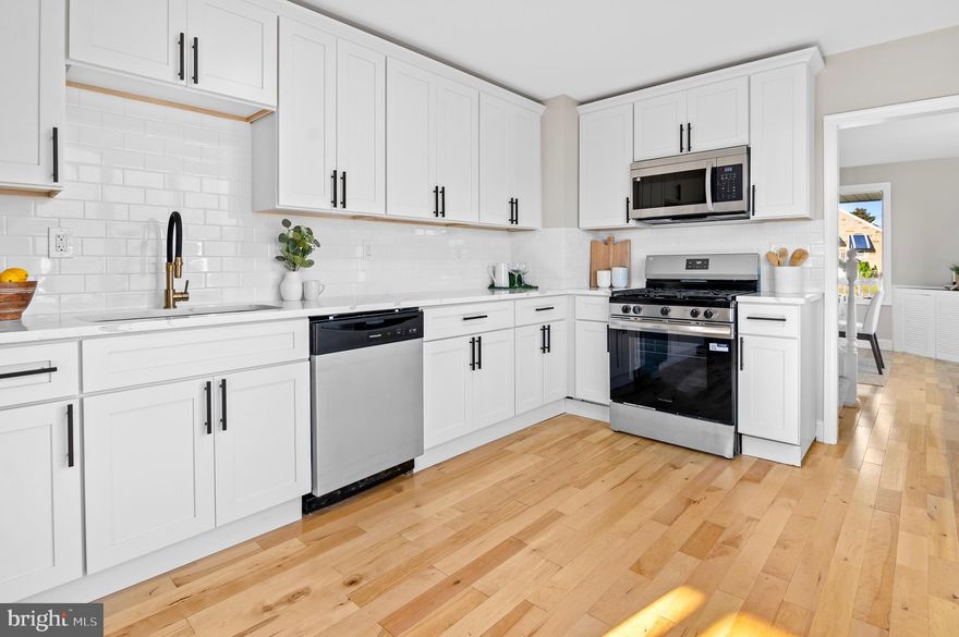 Step into this charming 3-bedroom, 1-bathroom home featuring a bright and airy layout. Recently refreshed with thoughtful updates, this property offers a dream kitchen perfect for any home chef — complete with sleek quartz countertops, modern cabinetry, and new stainless steel appliances. Enjoy the updated bathroom with contemporary fixtures, new lighting throughout, hardwood flooring etc. The home is filled with natural light, creating a warm and inviting atmosphere in every room. Outside, oversized backyard with a deck and 2 sheds, giving you a beautiful outdoor space to relax or entertain!