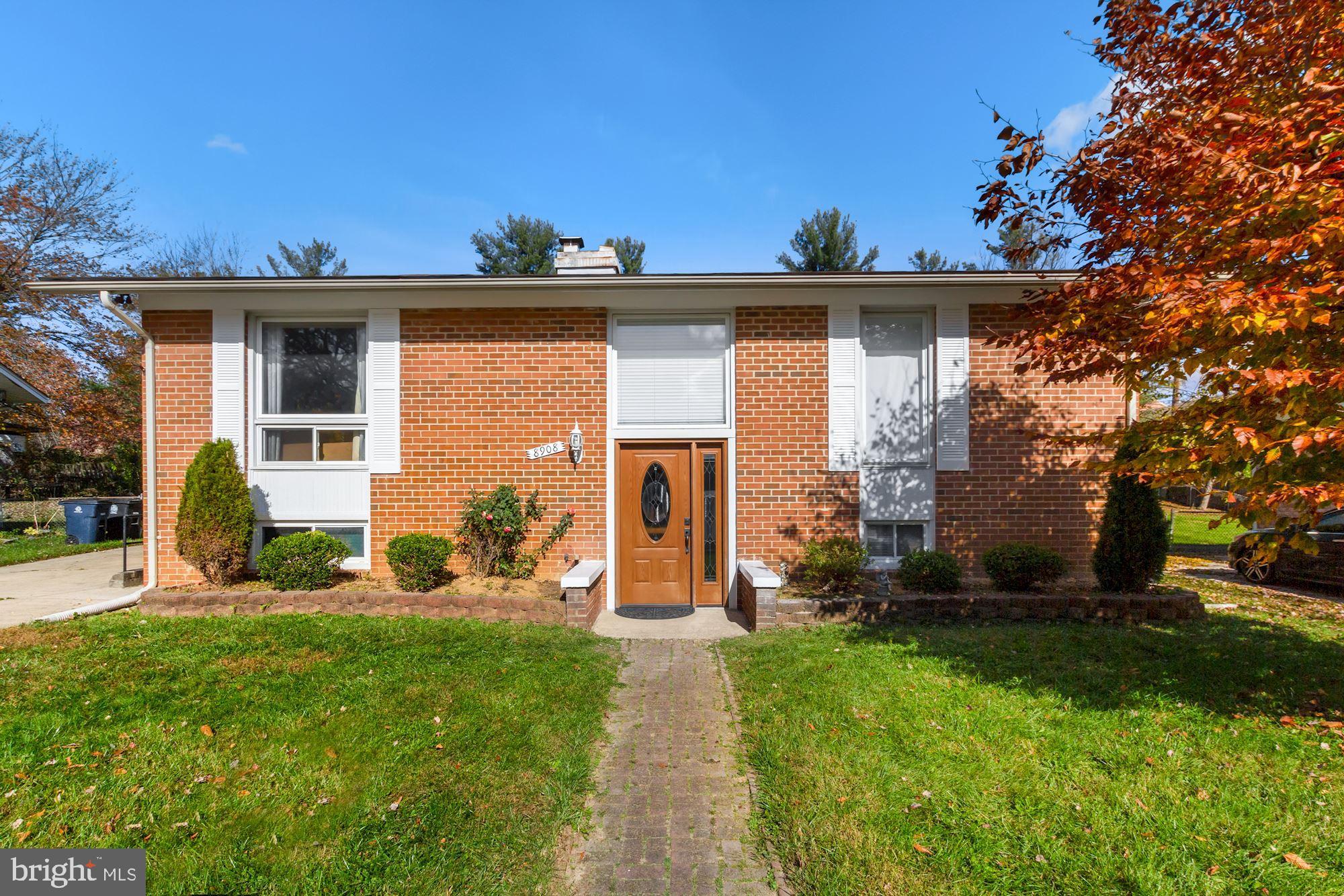 This Beautiful 4 bedroom/2 bath Split-Level home is ready for its new owner! Great condition with many upgrades! Includes hardwood floors, brick fireplace, recently renovated (5-6 years ago) country-style kitchen with eat-in dining area, huge fenced-in backyard with large deck (table and chairs on deck are included with sale). Newly renovated bathrooms. New fans in living room, family room, kitchen, and all bedrooms. Recently painted throughout. New roof and A/C unit in 2019. New gutters and spouts in 2015. Close to 295/495 shops, restaurants, movie theater, NSA, Marc station. Baltimore, Washington DC. All that is left is for you to grab your belongings & move in!! NOTE: Given all the work that owners have already put into the house, this will be sold AS-IS. PLEASE WEAR MASKS, GLOVES, AND FOLLOW ALL COVID-19 LAWS/RULES AND PROTOCOLS.