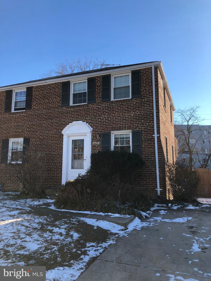 ENJOY THIS THREE FINISHED HOME..UPDATED KITCHEN..BASEMENT FINISHED  W/ BEDROOM & FULL BATHROOM..HARDWOOD FLOORS ON MAIN AND UPPER LEVEL..WASHER & DRYER..BIG YARD IN BACK..LOCATION LOCATION LOCATION..